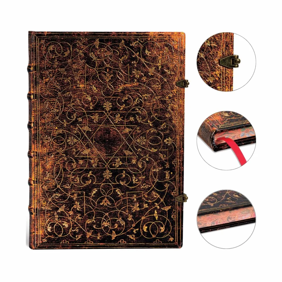 Grolier (Grolier Ornamentali) Ultra Lined Hardcover Journal