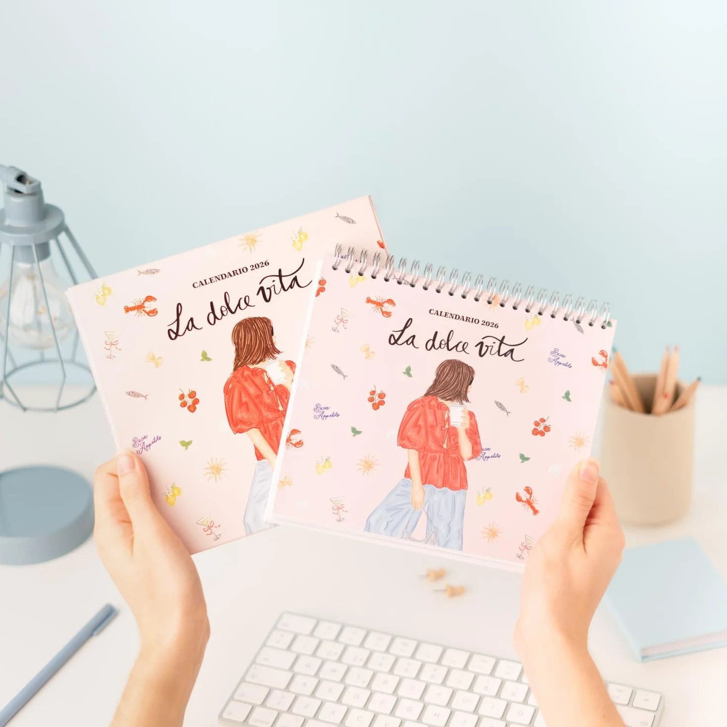 Grupo Erik Desk Calendar 2026 - Ana Marin Calendar 2026 Month To View | Monthly Desk Planner, Desktop Gifts Under 10 Pounds | Spanish Gifts For Friends