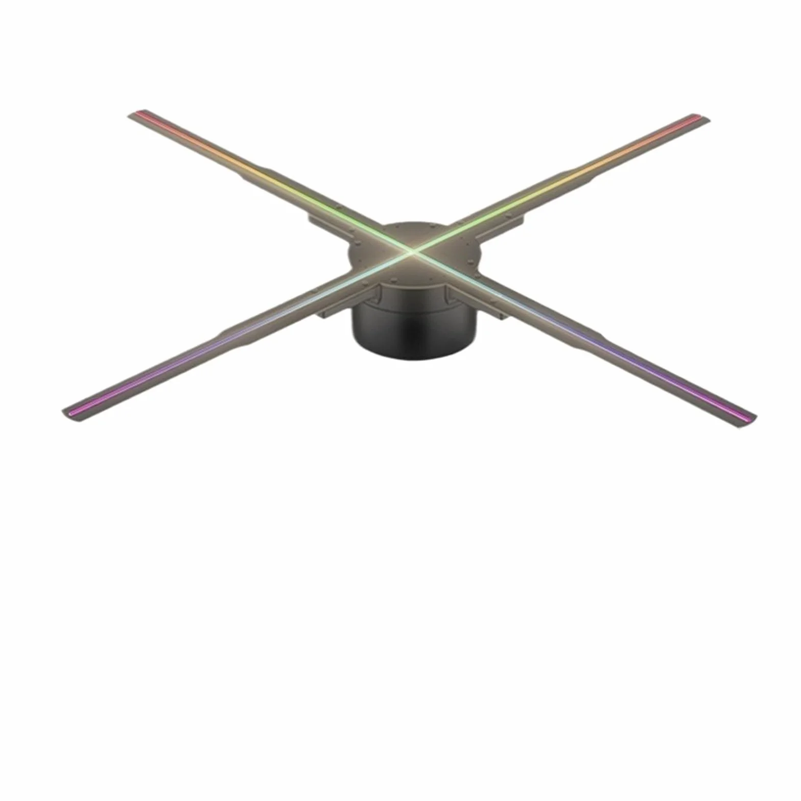 80CM 3D Hologram Projector Fan 928 LED beads Holographic Player 2000 * 928 support Video Shop Advertising Display Festival Light