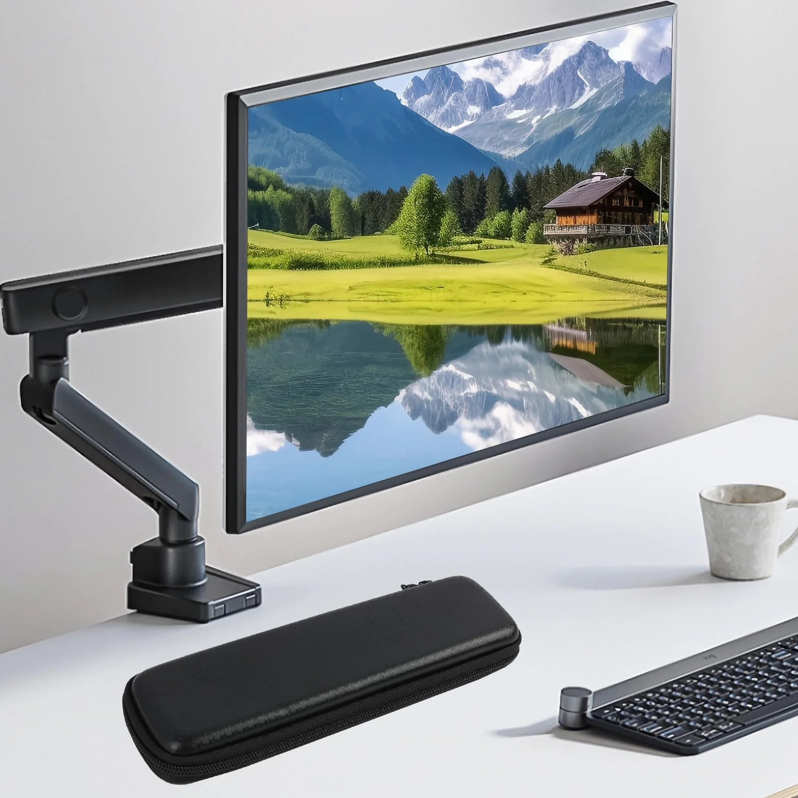 Etui na długopisy do Apple Pencil Pro/USB-C i Apple Pencil 1./2. Gen, neoprenowe etui ochronne z zamkiem błyskawicznym i przegródką, kompatybilne z iPad Air/Pro, Samsung Stylus, Surface Pen