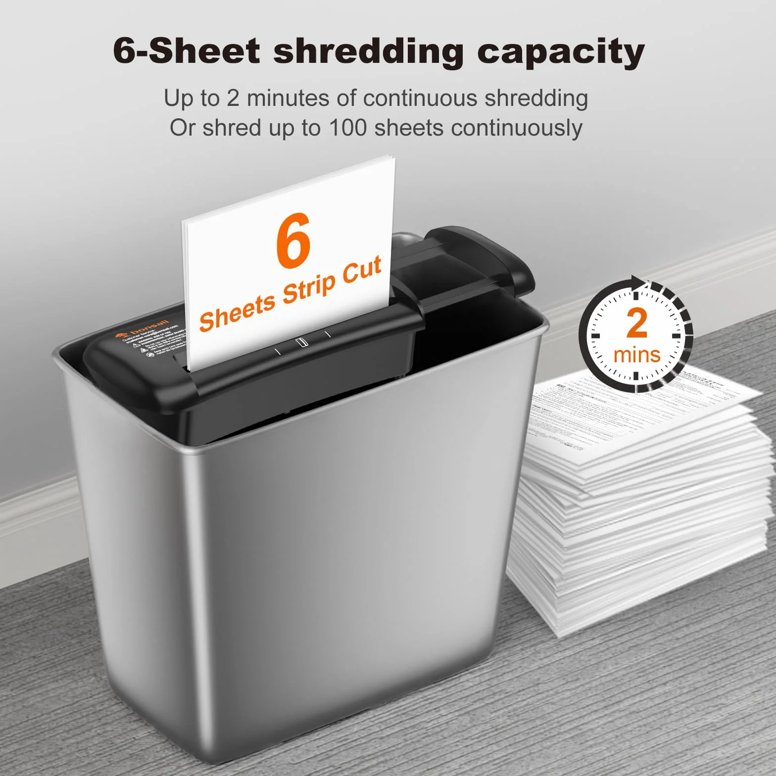 bonsaii Niszczarka dokumentów S119-A