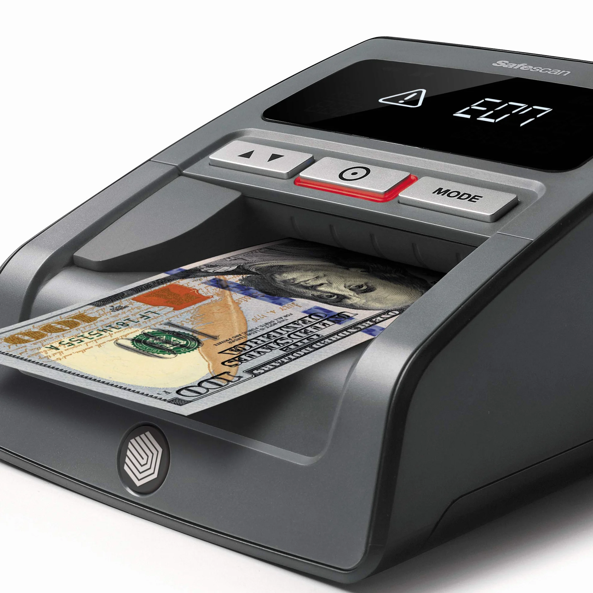 Safescan 185-S - Automatyczny wykrywacz fałszerstw z 7-punktowym wykrywaniem fałszerstw do weryfikacji polskich banknotów - Przeznaczony do wszystkich polskich banknotów