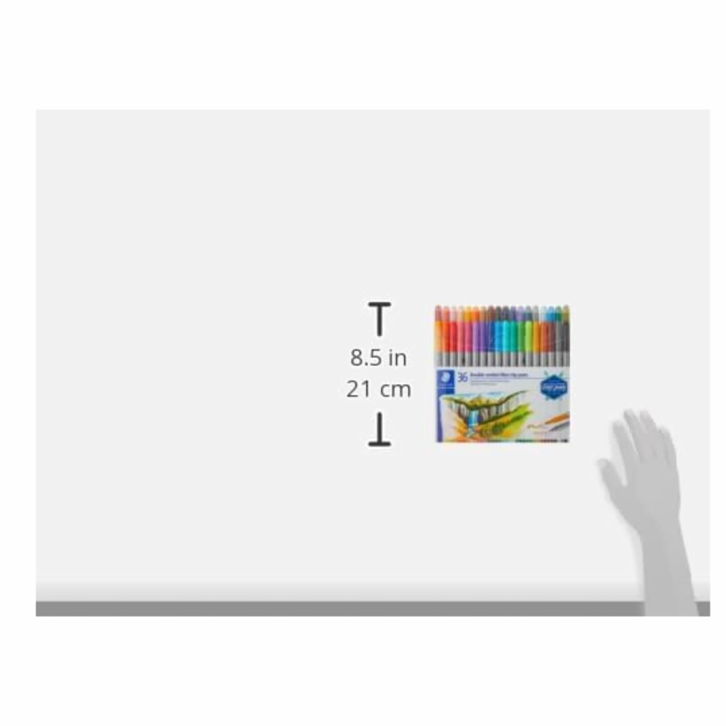 Staedtler 3200 TB36 ST Flamastry, Wielokolorowy, 36 sztuk