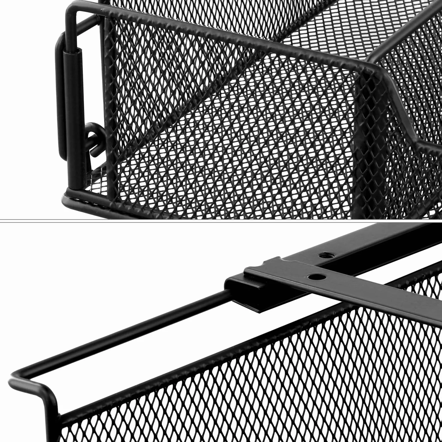 QWORK® Szuflada pod biurko, organizer do szuflady na biurko i toaletkę, ukryta komoda, wytrzymała i trwała