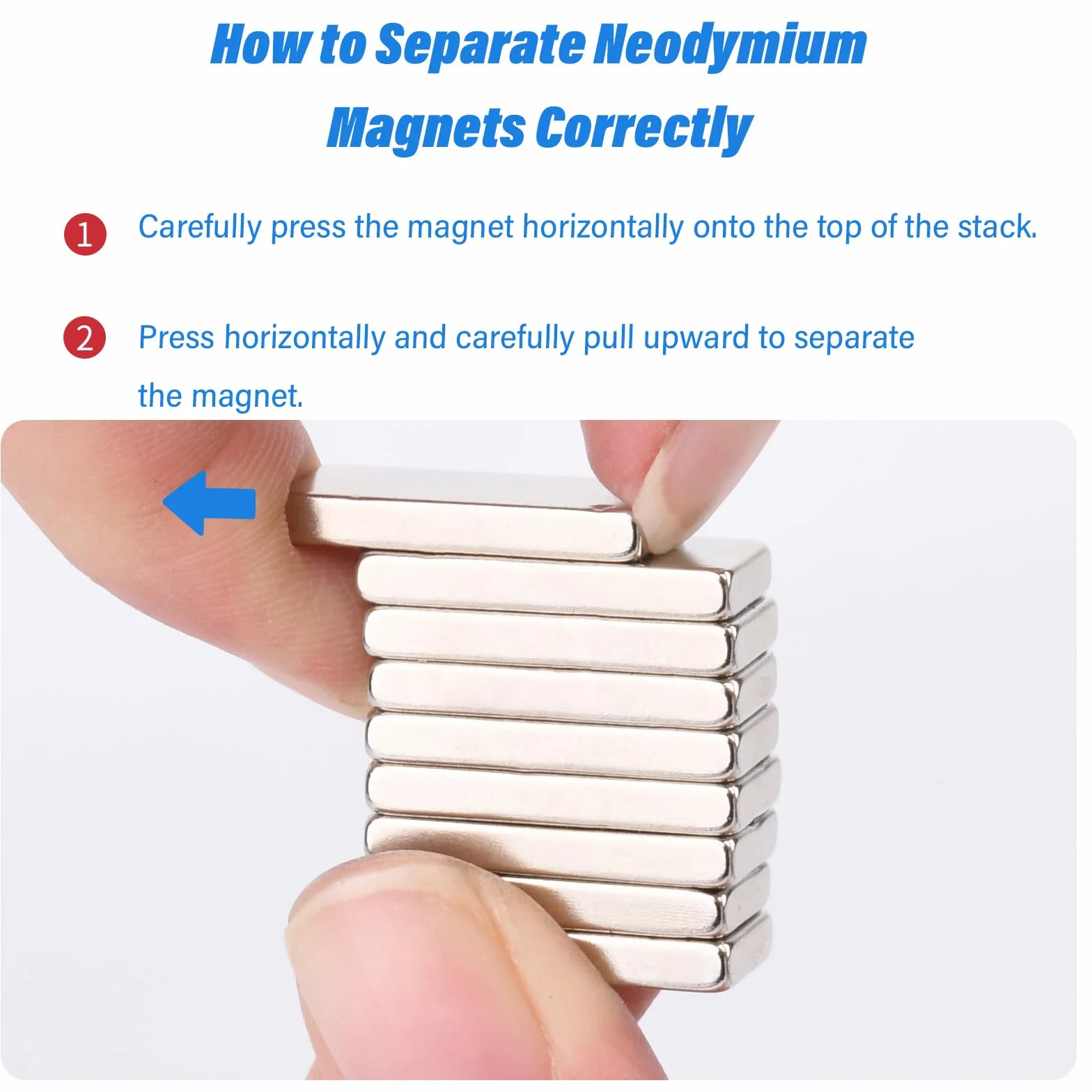 magnesy neodymowe, ekstra mocne, 20 x 10 x 3 mm, małe prostokątne, mini magnesy na tablicę korkową, tablica suchościeralną, rzemiosło, zdjęcia, 20 sztuk