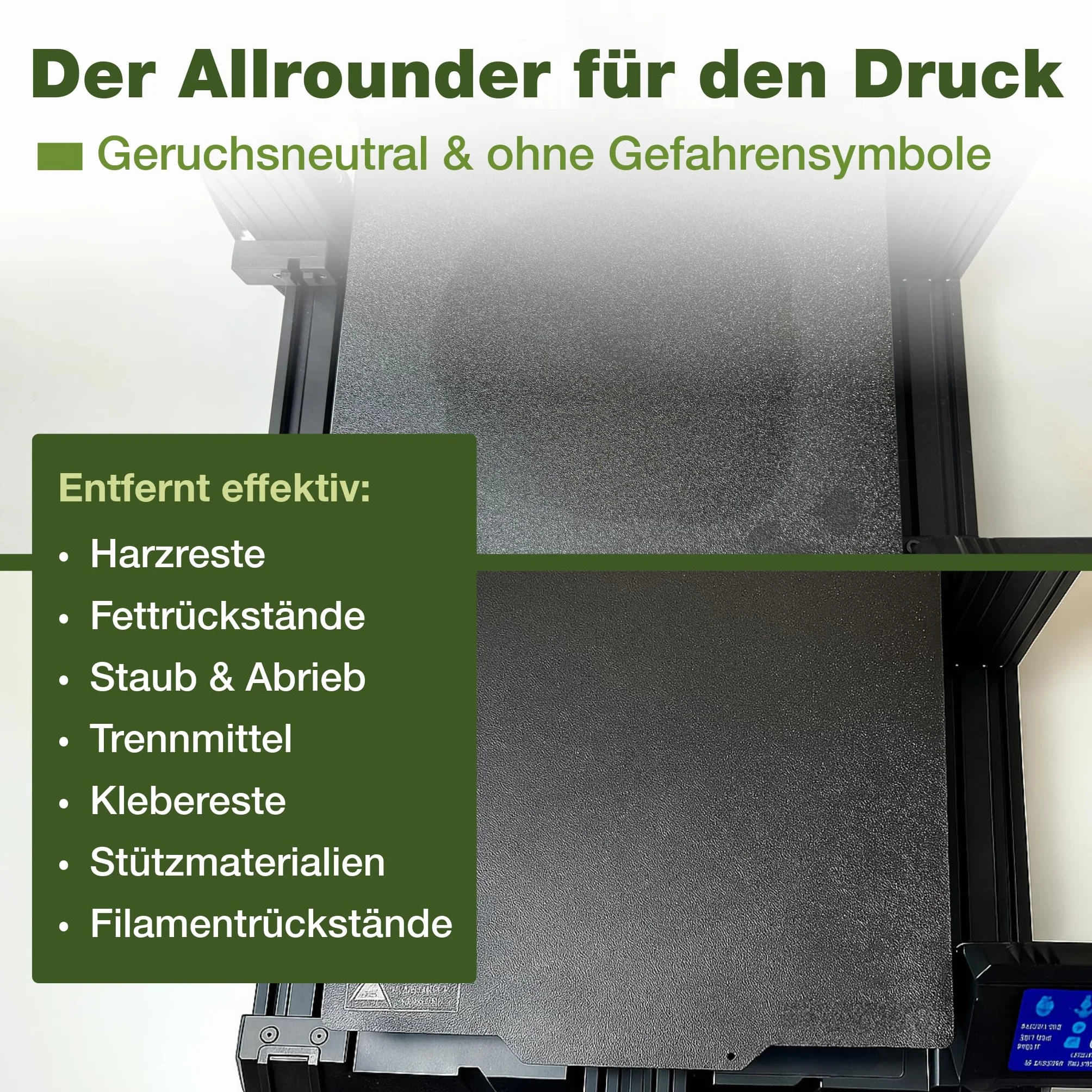 ?rodek do czyszczenia drukarki 3D, 3 x 100 ml, w sprayu, w zestawie ?ciereczka z mikrofibry, do wszystkich drukarek 3D, cz??ci PC i innych urz?dze? elektrycznych, przyjazny dla ?rodowiska ?rodek
