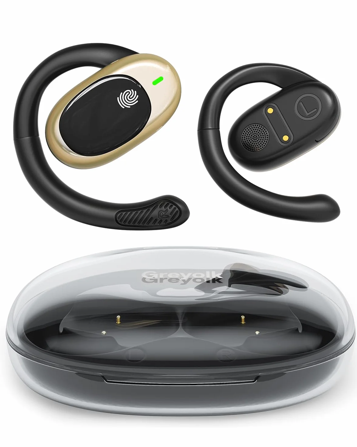Słuchawki douszne do tłumaczenia języka AI w czasie rzeczywistym słuchawki douszne Bluetooth 5.4, obsługa 160 języków