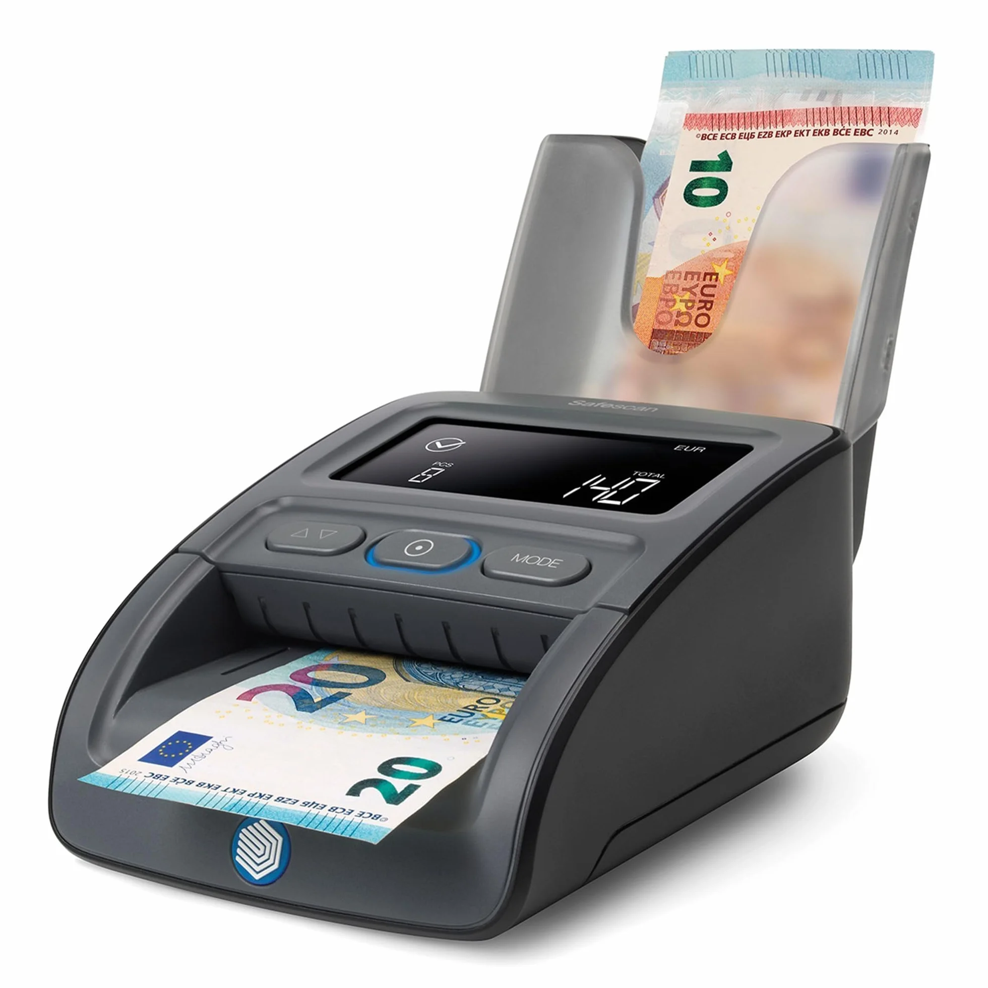 Safescan RS-100 wózek na banknoty zdejmowany widłowiec do sprawdzania fałszywych banknotów