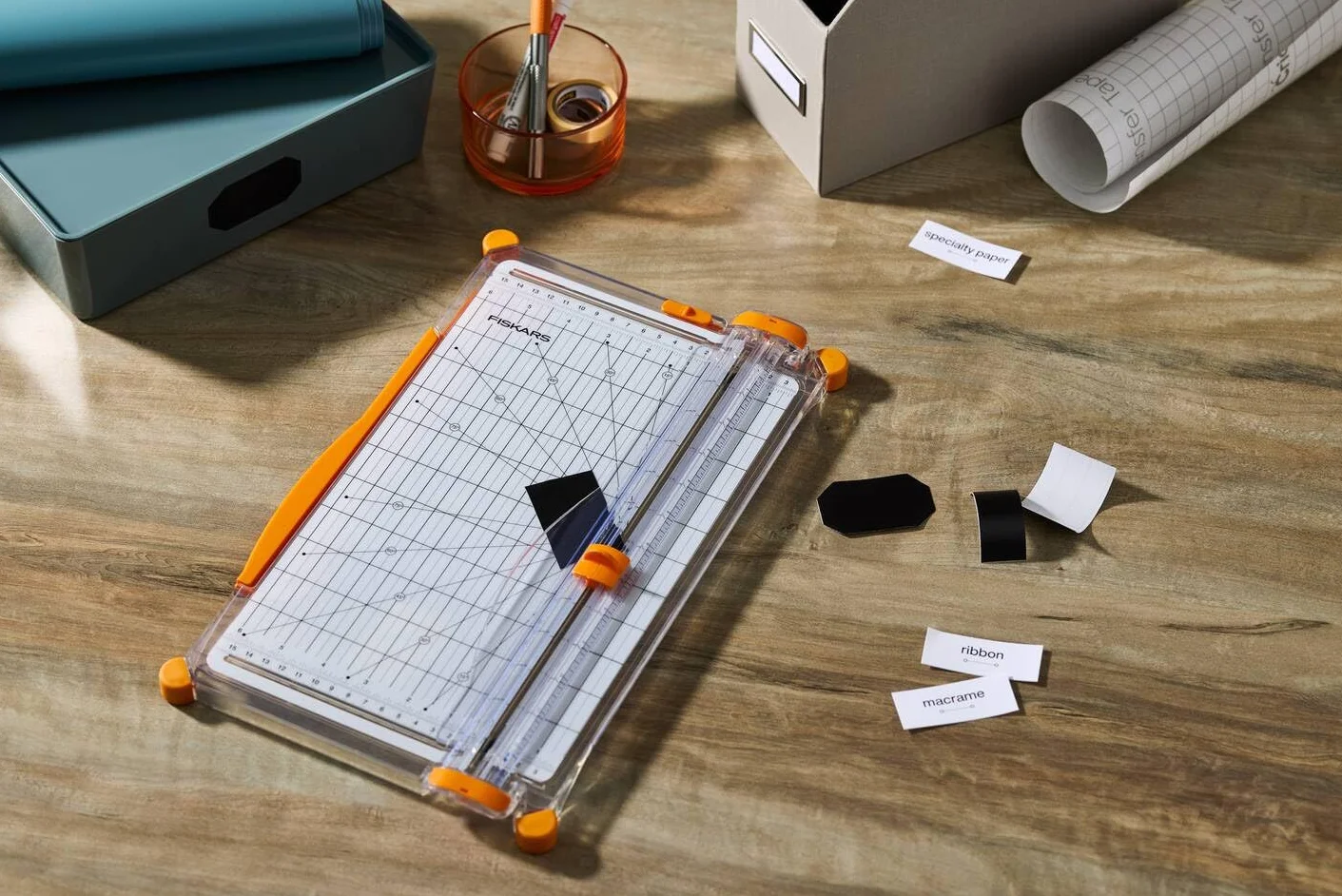 Fiskars SureCut Gilotyna A4 szeroka podstawa