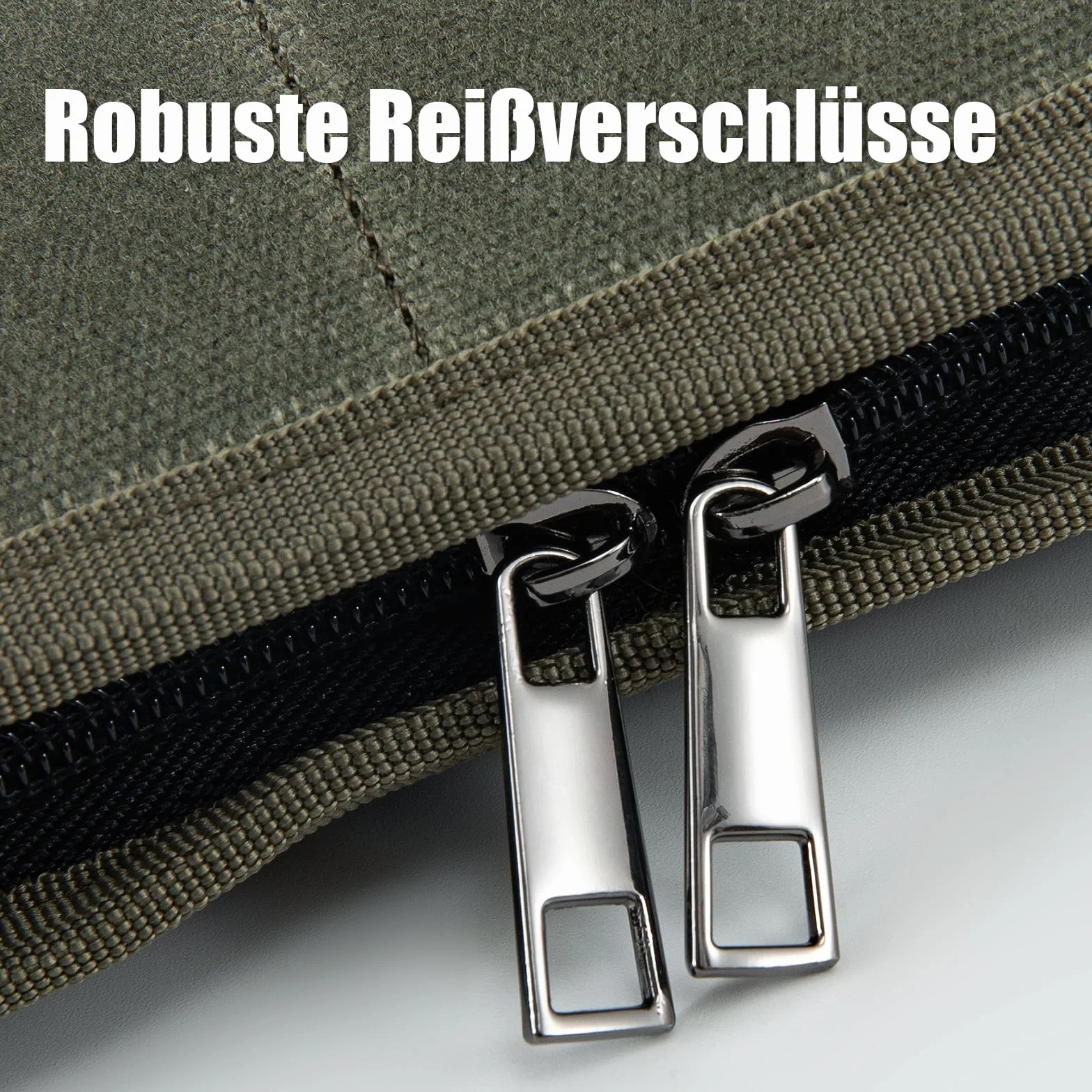 Klasyczne woskowane płótno, zamek błyskawiczny, okładka, kieszeń na pamiętnik, etui na notatniki polowe, wodoodporną osłonę Moleskine Cahier 5 x 8, wieża A5 (zieleń wojskowa)