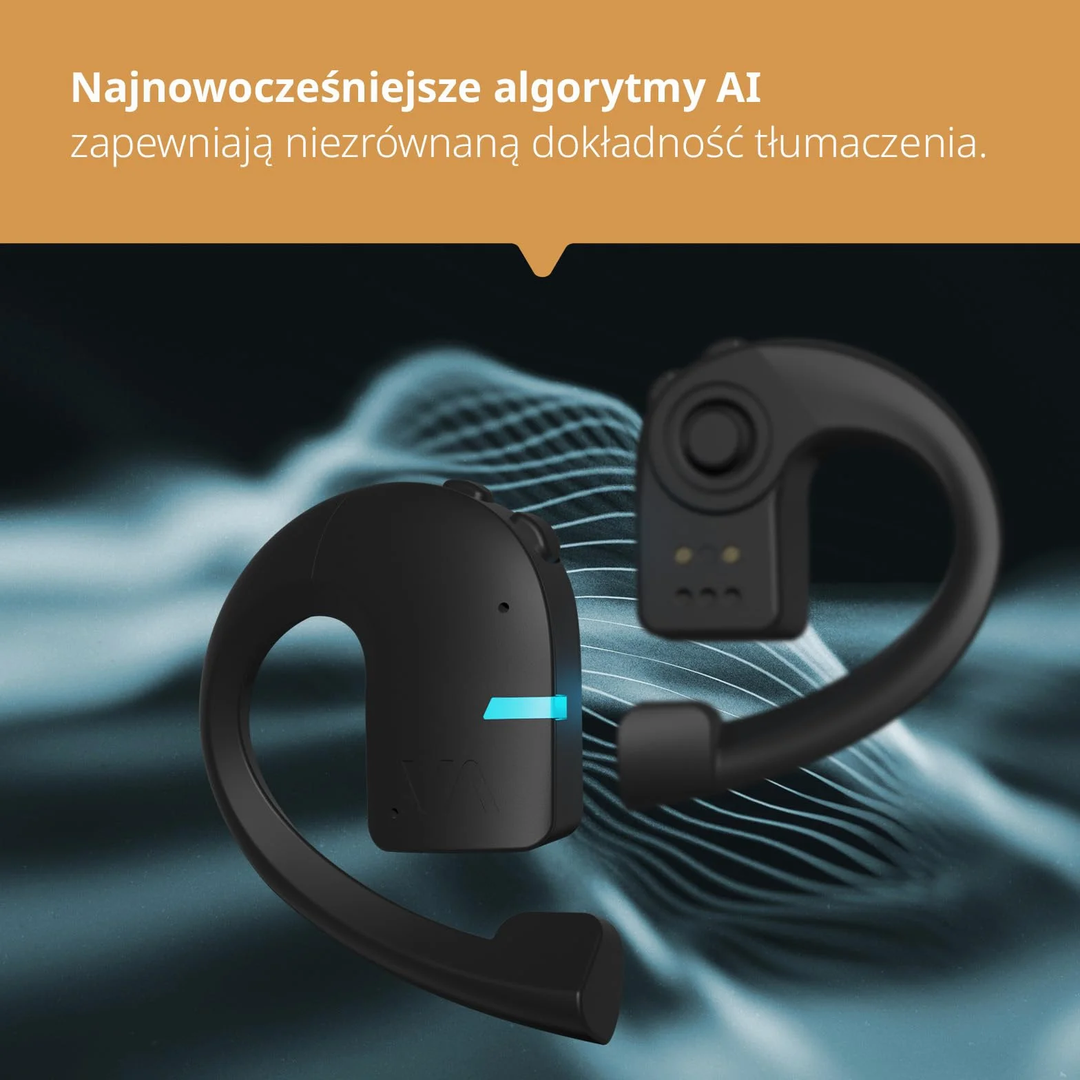 Słuchawki Tłumaczące Vasco Translator E1 - Ponad 50 Języków
