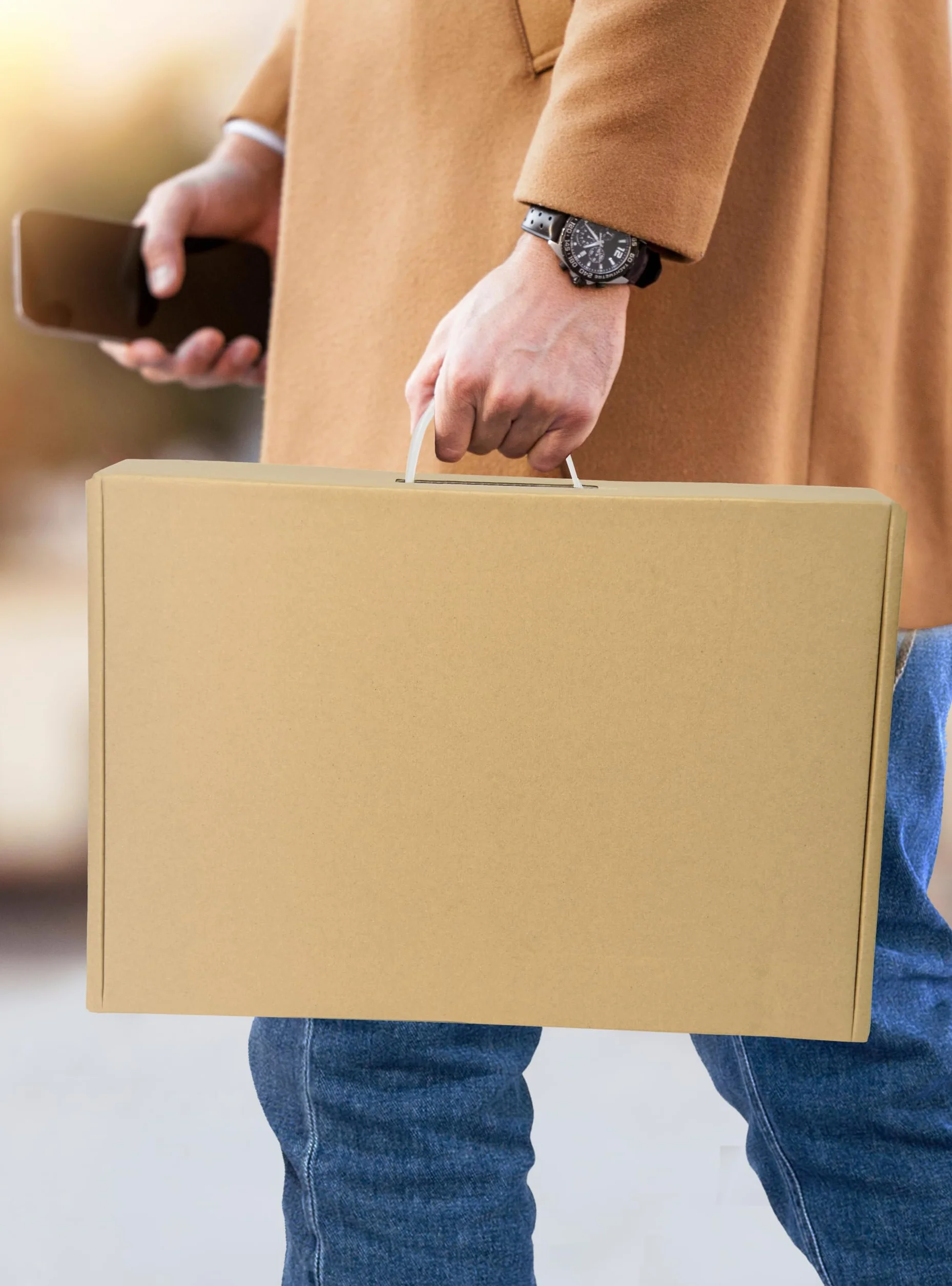 SOUNDANCE Pudełko na laptopa z pianką ochronną do 17,3 cala