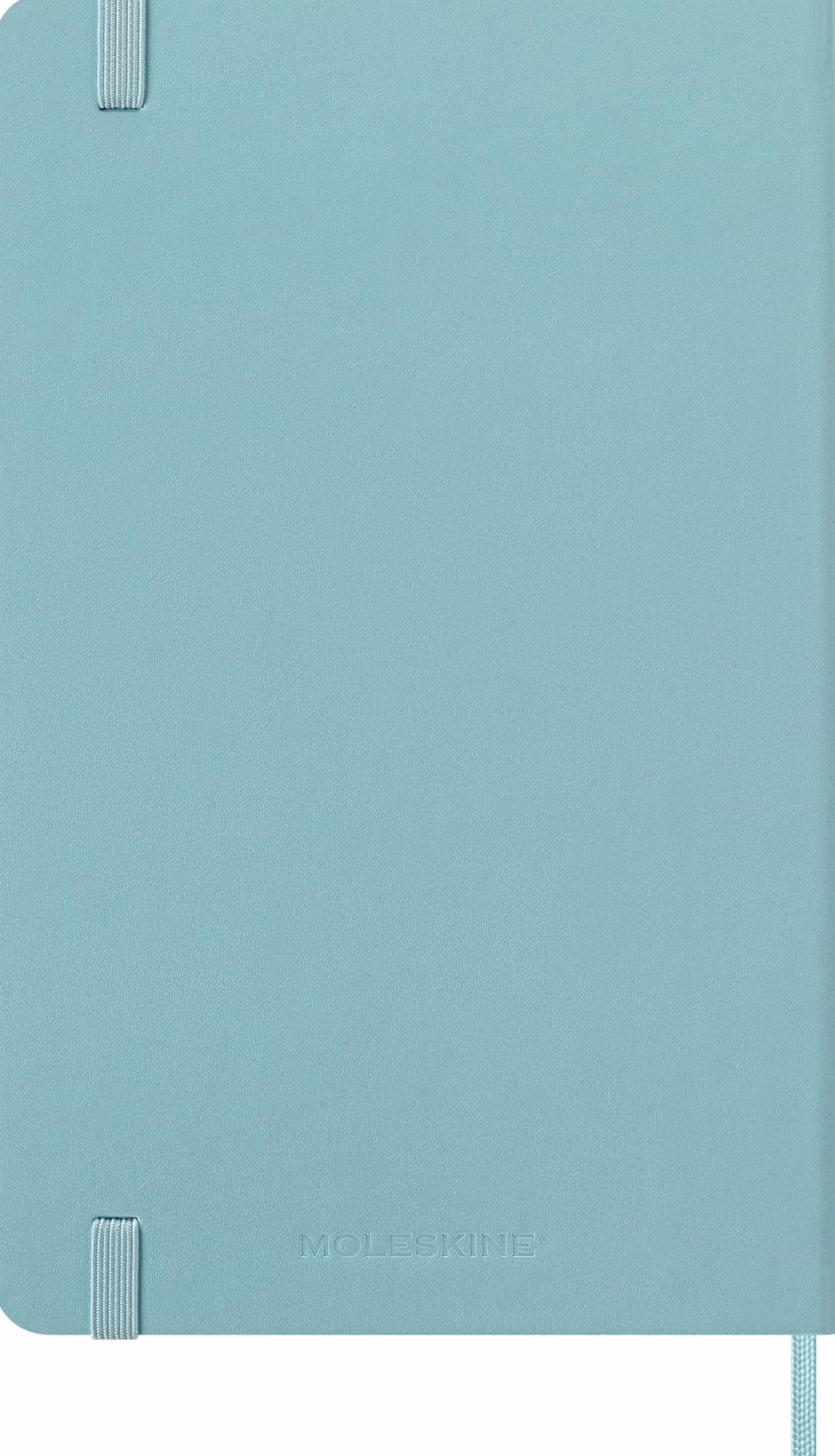 Moleskine 12 Monate Wochen Notizkalender 2026, Large/A5, fester Einband, Aquamarin