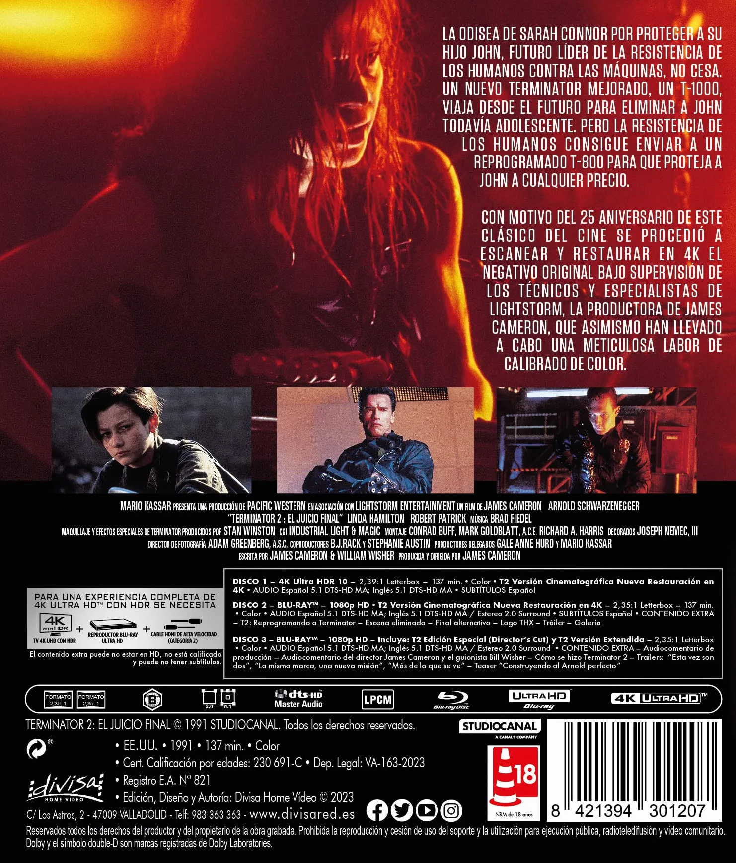 Divisa HV Terminator 2 - Sąd Ostateczny (4K UHD) - BD