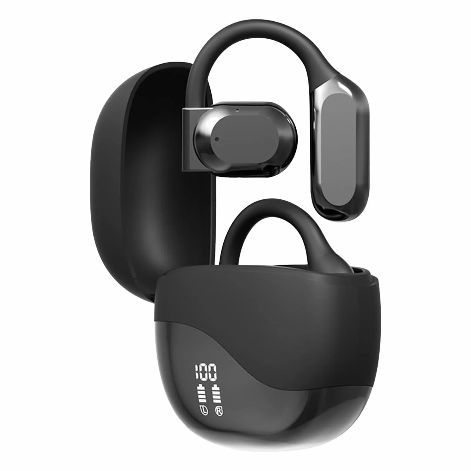 AI Real-Time Language Translator Earbuds, Instant Voice Translator Earbuds, Wireless Translation Earbuds, 144 Language Translator Earbuds, AI Language Translator Earbuds,Translation Earbuds For Travel