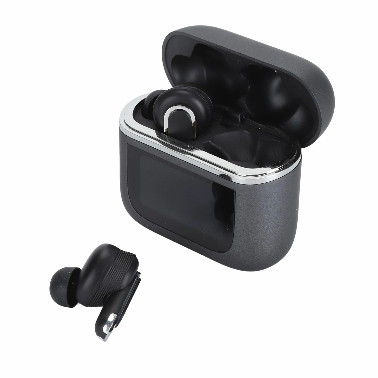 Słuchawki Douszne z Tłumaczem Języka Bluetooth 5.3, Obsługa 74 Języków, Redukcja Szumów
