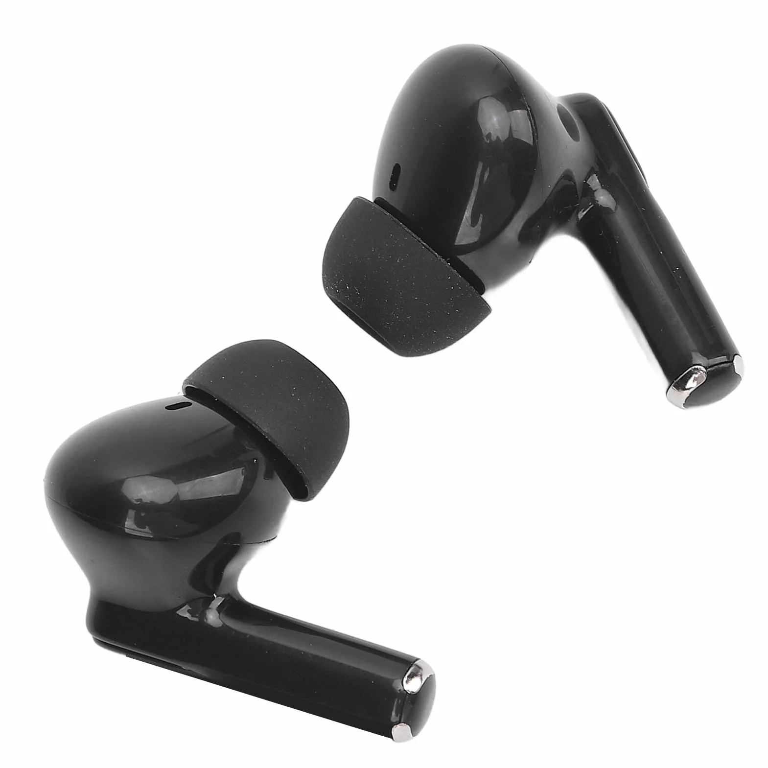 Tłumacz Językowy AI z Bluetooth 5.3, Tłumaczenie w Czasie Rzeczywistym 52 Języków, 4 Tryby, Niskie Opóźnienie 0,5S, Mikrofony HD, Czas Pracy 3,5H, Czarny