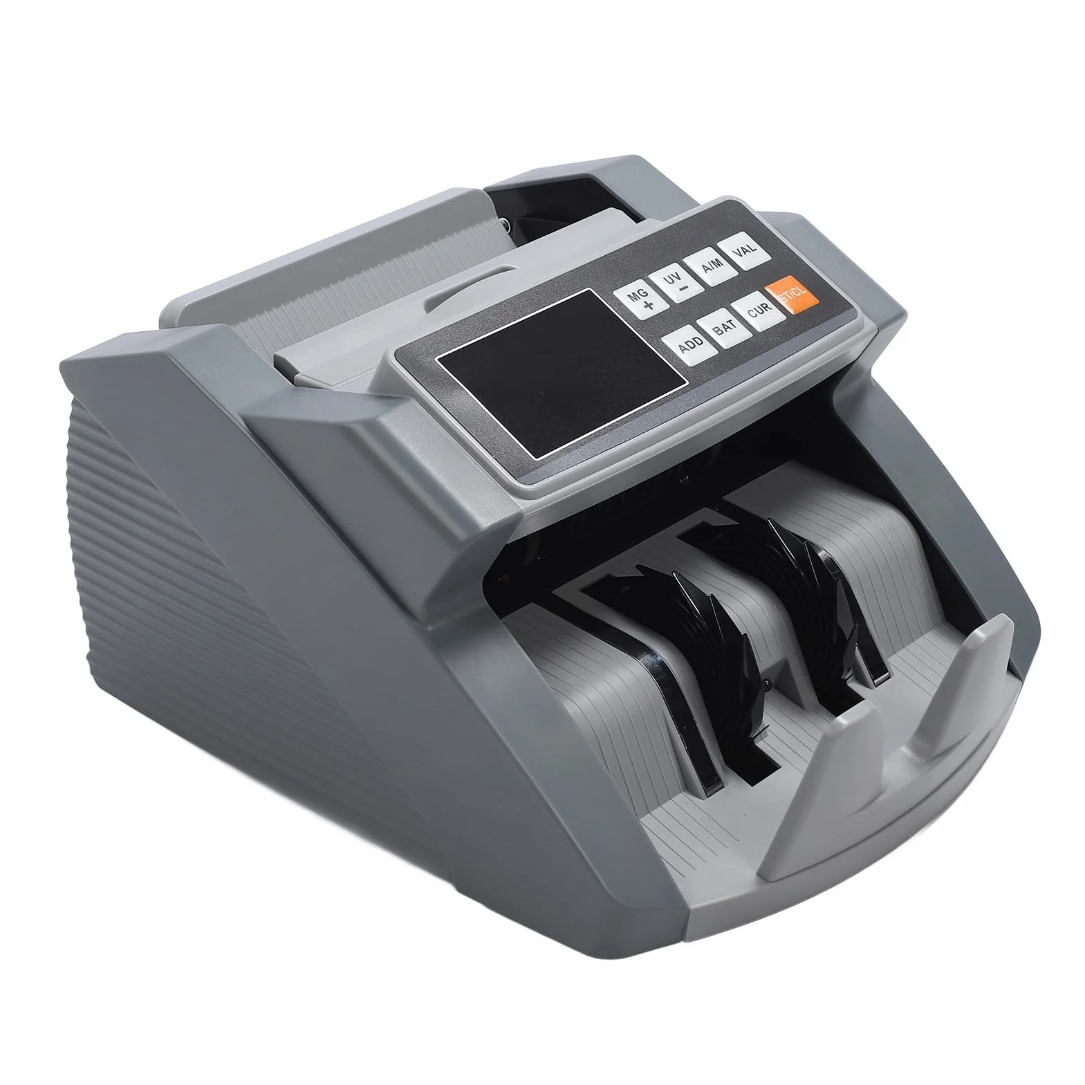Szybka Liczarka Pieniędzy z Wyświetlaczem LCD Wykrywającym Banknoty MG UG IR, Liczenie w Wielu Trybach, Duża pojemność, Odpowiednia dla Banków i Sklepów (Wtyczka UE od 100 do 240