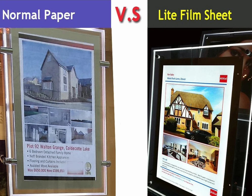 Lite Film® RTL49-10 A4 podświetlany papier LED do drukarek atramentowych i kopiarek laserowych