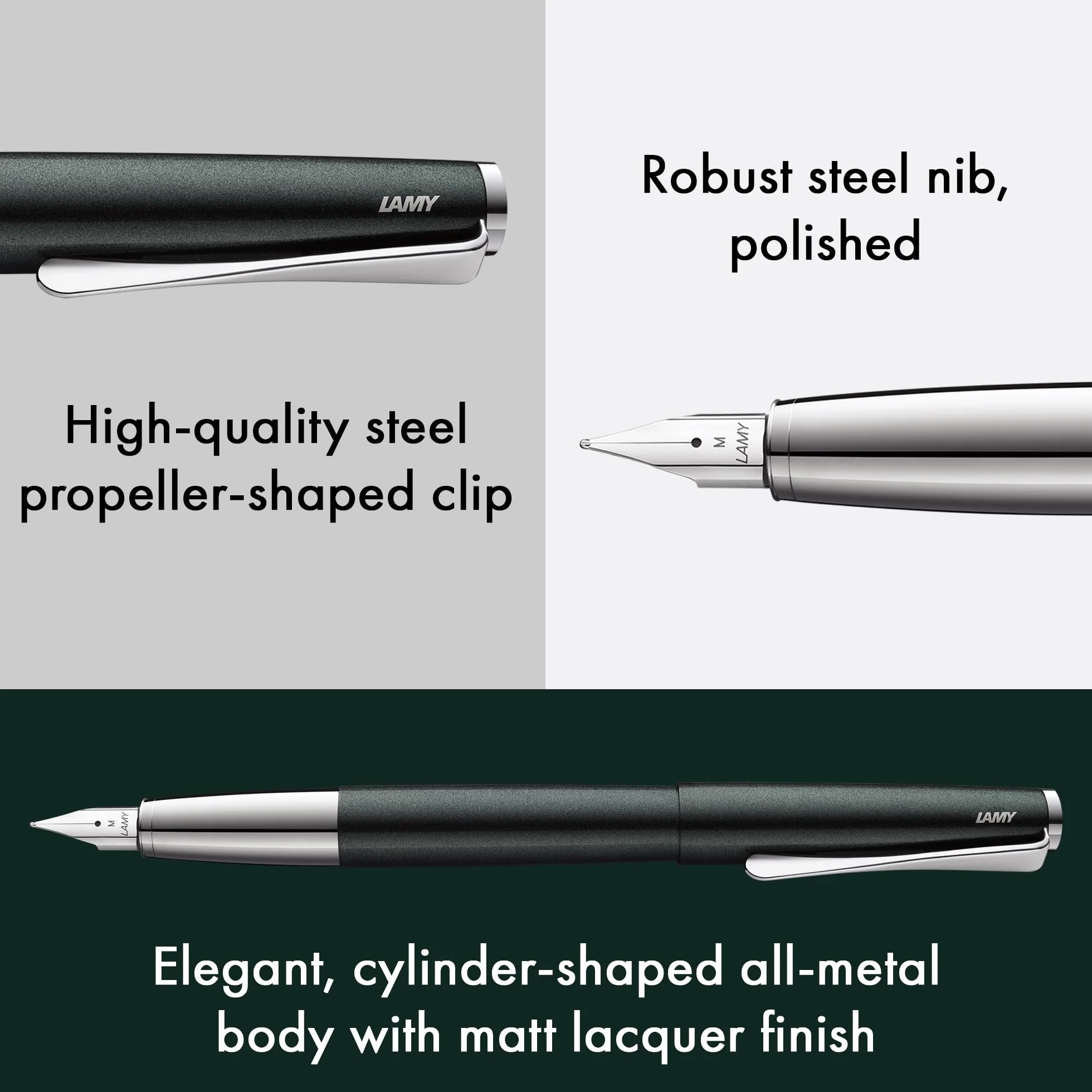 Lamy Studio pióro wieczne 069 stal nierdzewna srebrna polerowana
