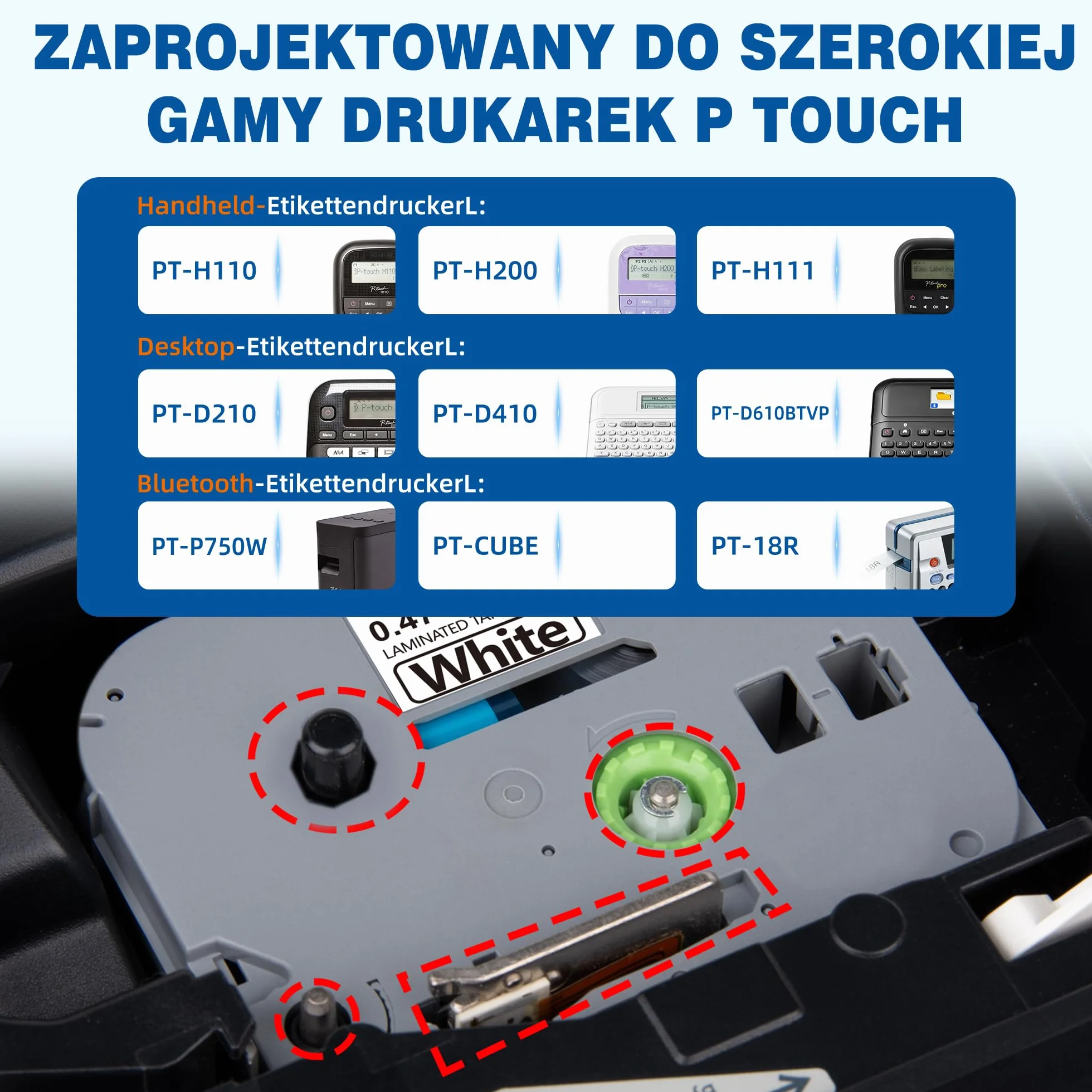 4x Hehua Kompatybilny Tze-231 dla Brother P-touch Tapes 12 mm 0,47 Czarny na Białej Taśma Tze231, Zamienna etykietowanie dla Brother pt-1000 p touch Cube h105 h100lb H107B 1280 101c h100r d200 d400