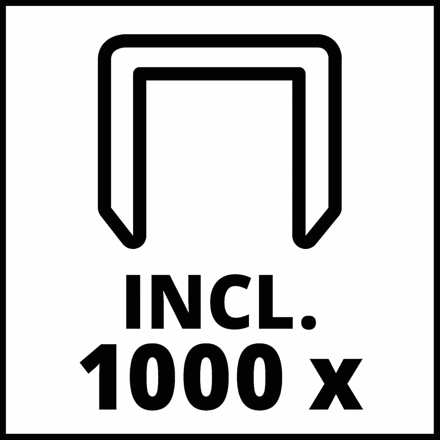 Einhell Zszywacz akumulatorowy TC-CT 3,6 Li (3,6 V, 1,3 Ah, 30 strzałów/min, ergonom. Softgrip, bezpieczny nos, dostawa wraz z metalowym pudełkiem, ładowarką i zszywkami)