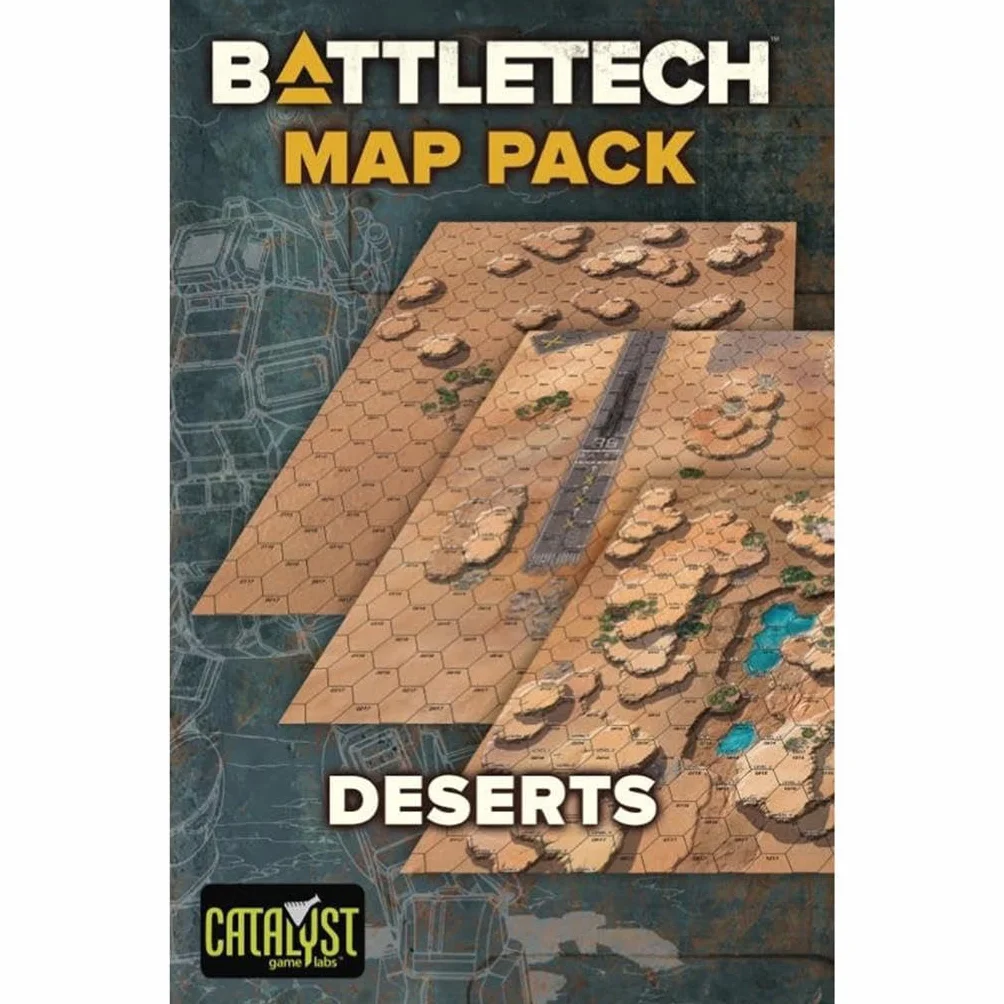 Catalyst Game Labs - BattleTech Map Pack Desert - Miniature Game -English Version