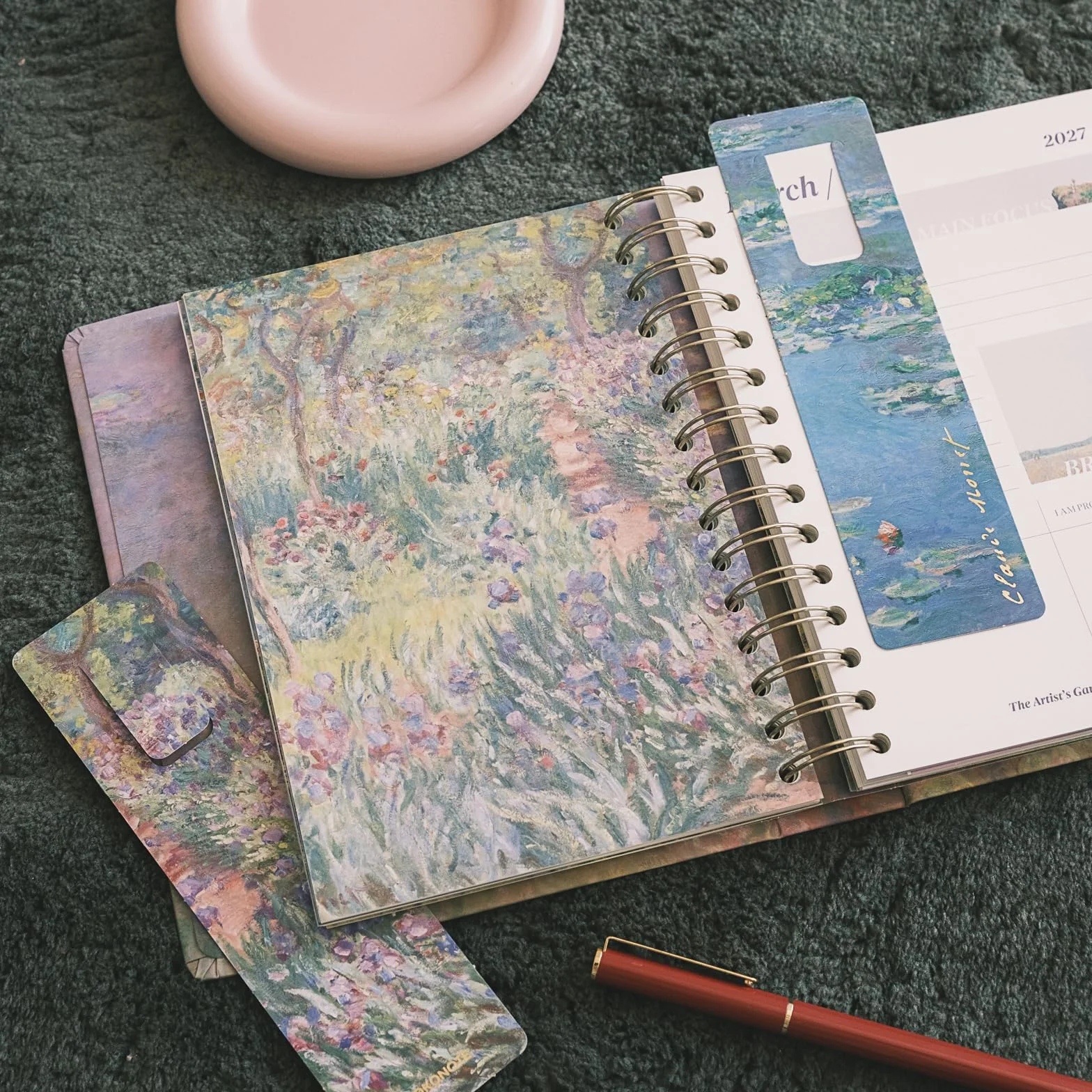 Kokonote Academic Diary 2026-2027 Week to View - Monet Gifts, Academic Planner 2026-2027, Weekly Planner