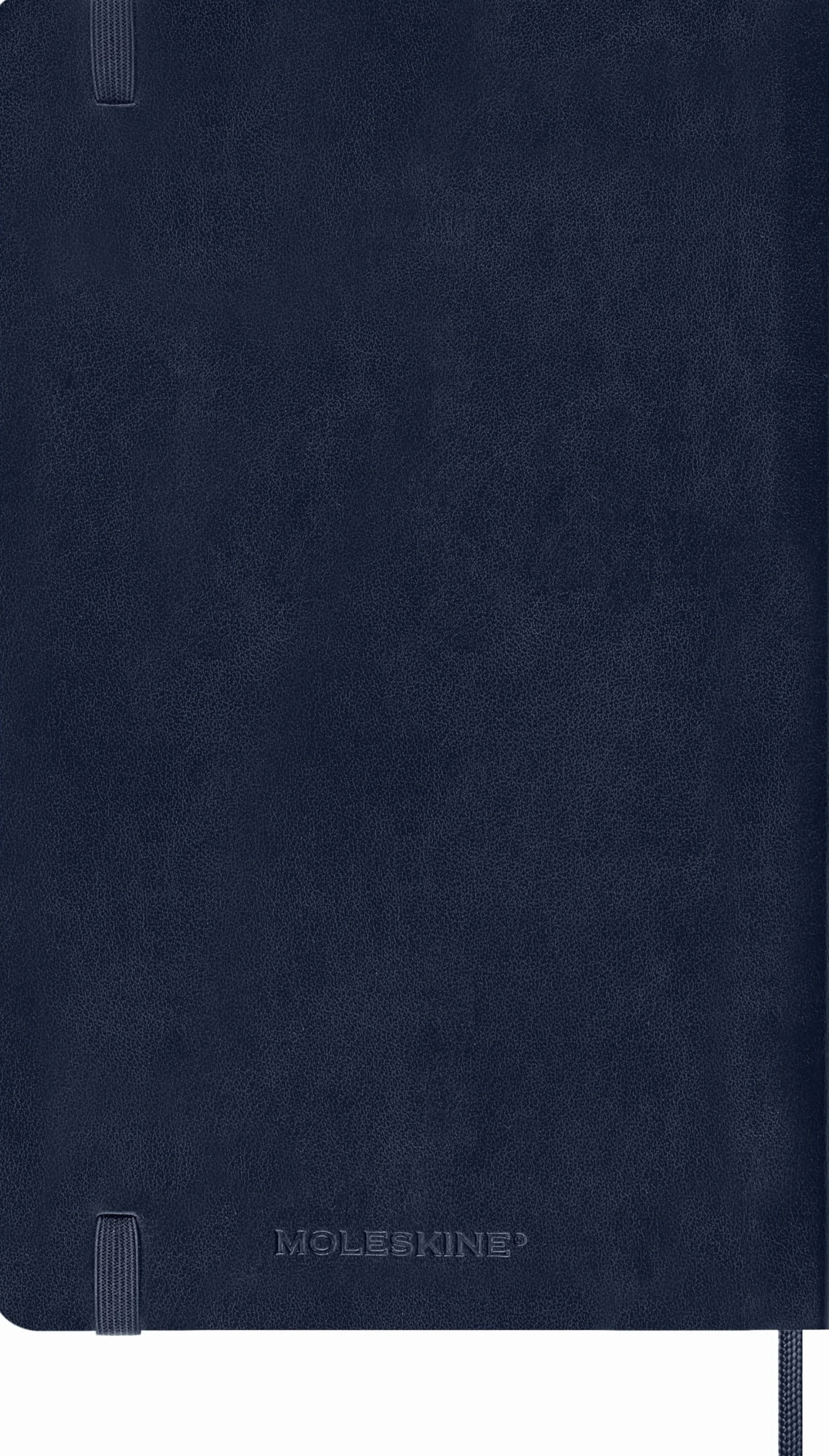 Moleskine 12 Monate Wochen Notizkalender 2026, Large/A5, 1 Wo = 1 Seite, rechts linierte Seite, Weicher Einband, Saphir