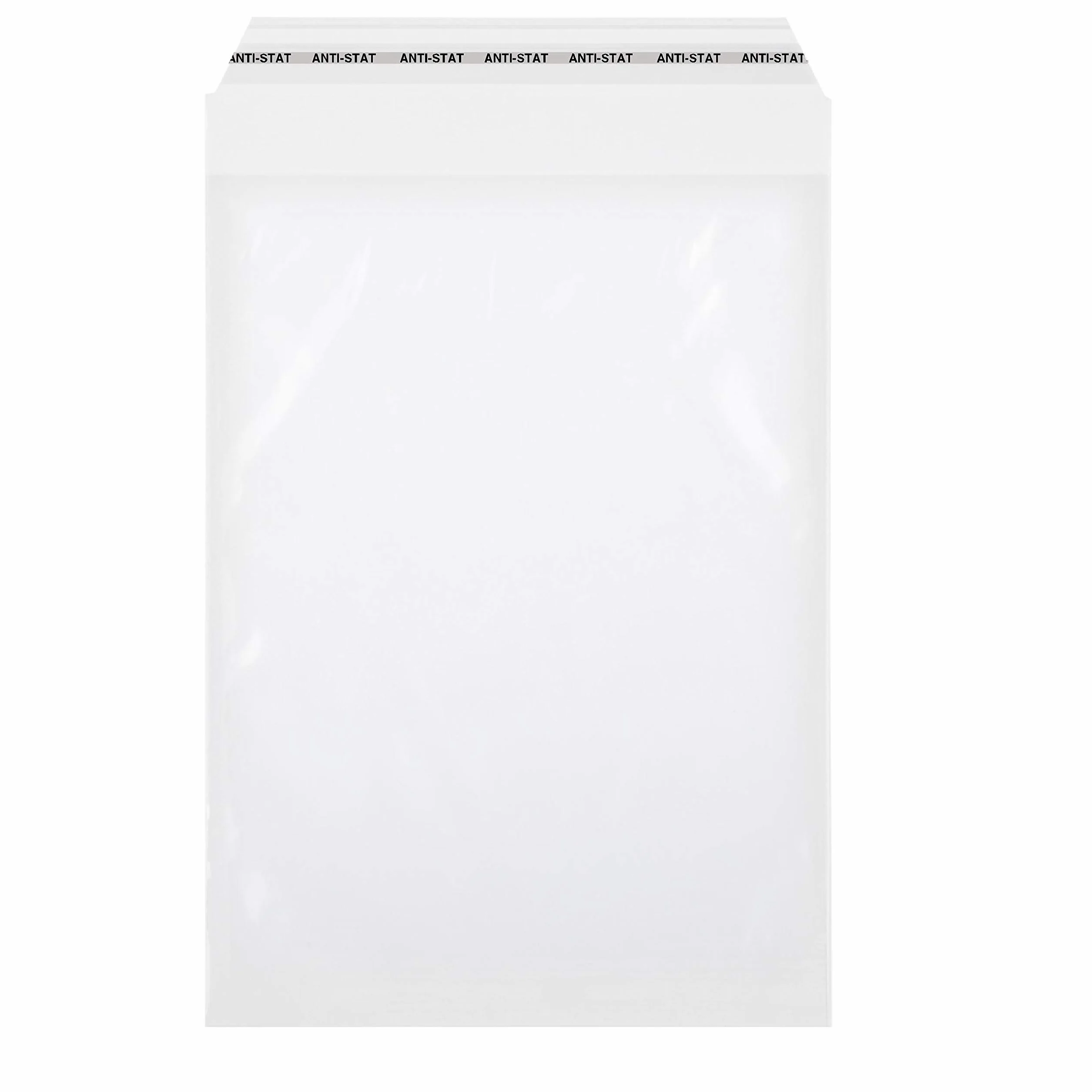 100 x samoprzylepne torebki foliowe, 165 x 220 mm, w formacie DIN A5, przezroczyste, antystatyczne, idealne do pakowania materiałów drukarskich lub tekstyliów