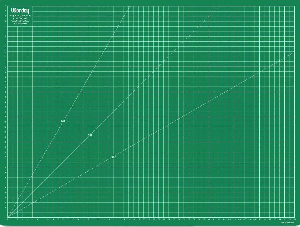 WONDAY Płyta, mata do cięcia A2 600 x 450 mm, samoleczenie