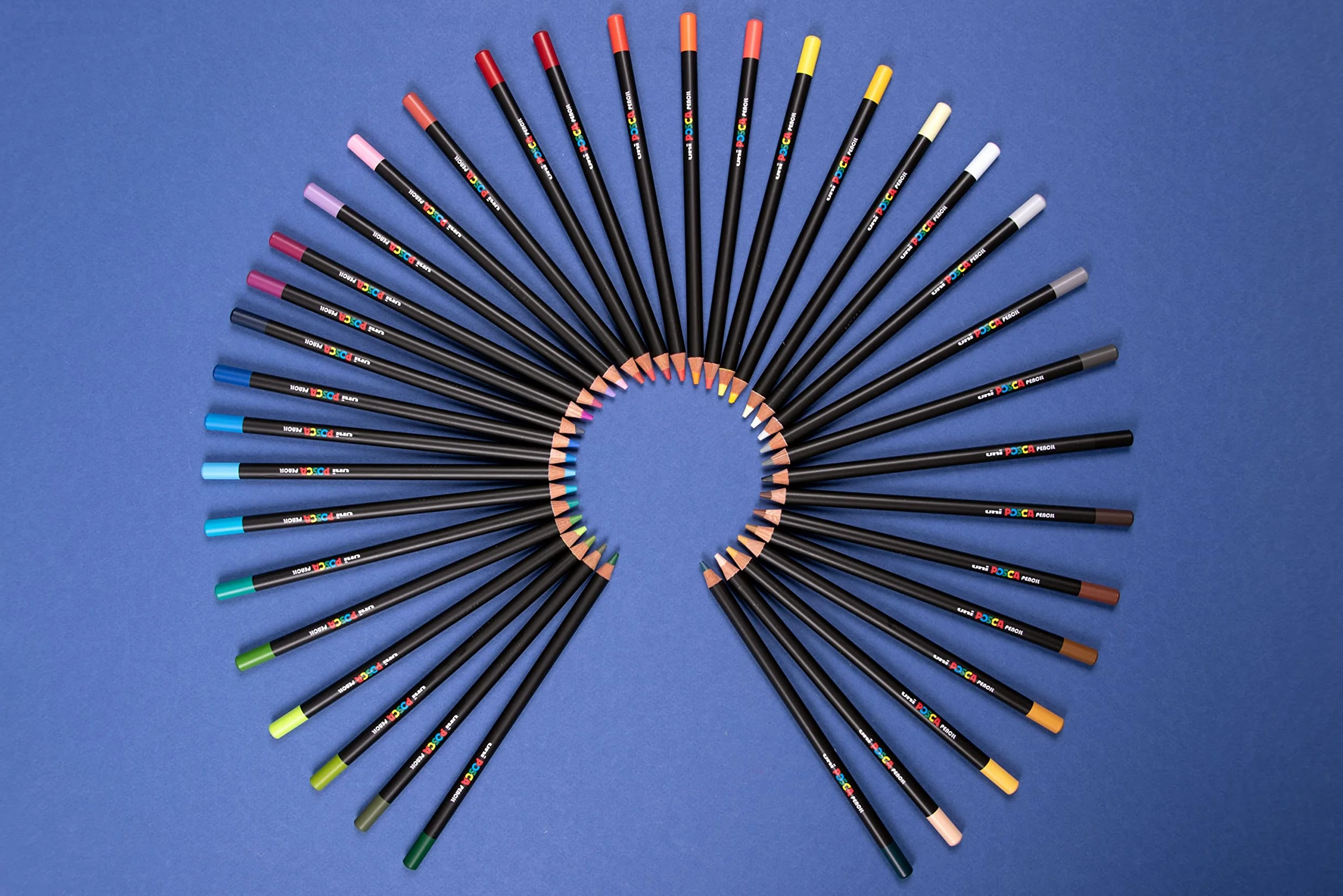 Posca Uni KPE-200 profesjonalne kredki z olejem i woskiem zestaw 12 szt