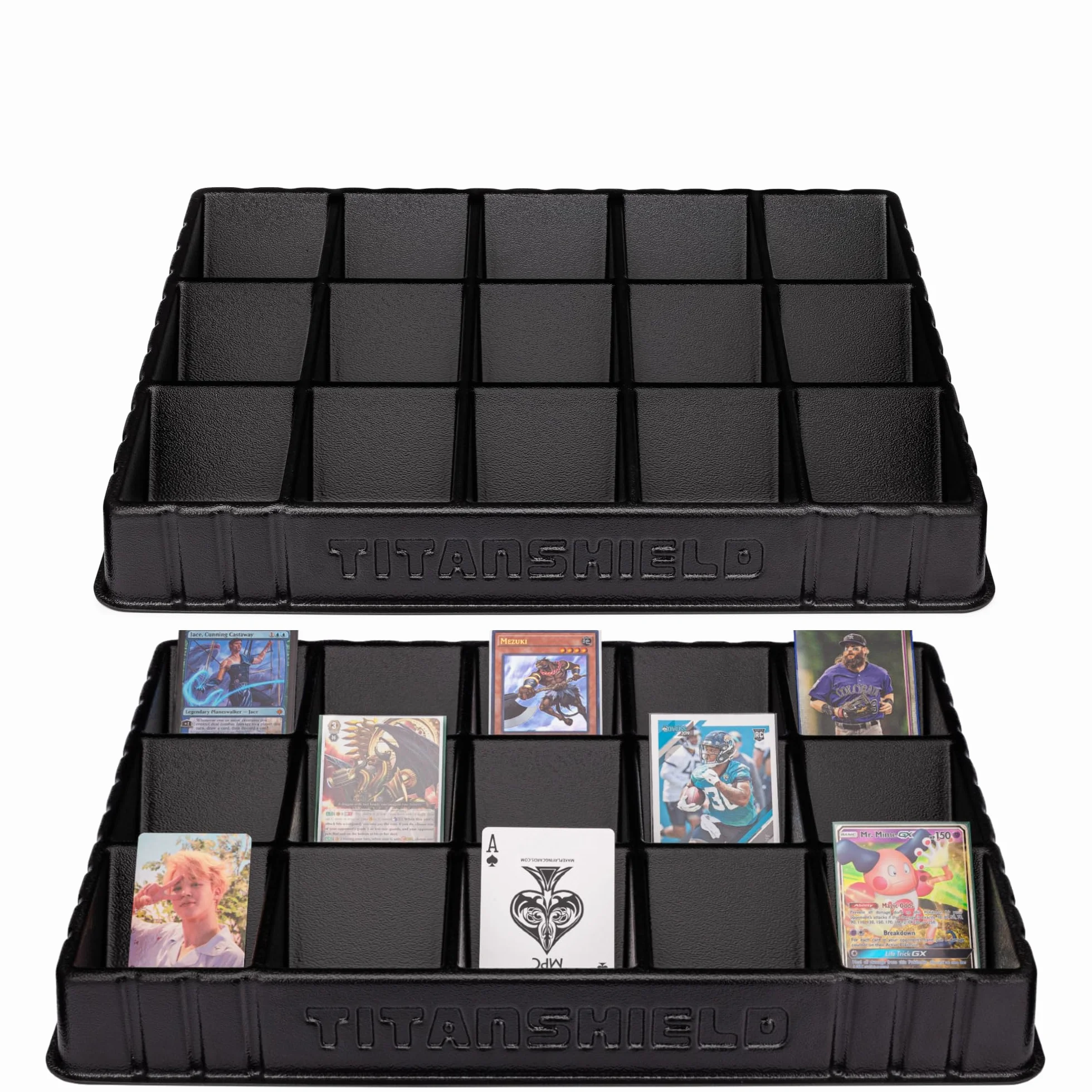 TitanShield Sorting Dealer Card Tray (Double Pack)