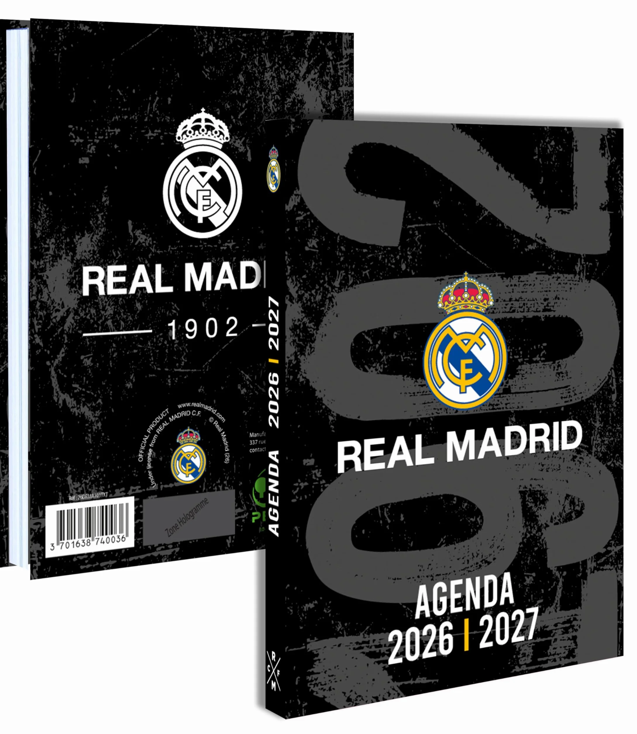 Kalendarz szkolny REAL MADRID oficjalna kolekcja 2025-2026