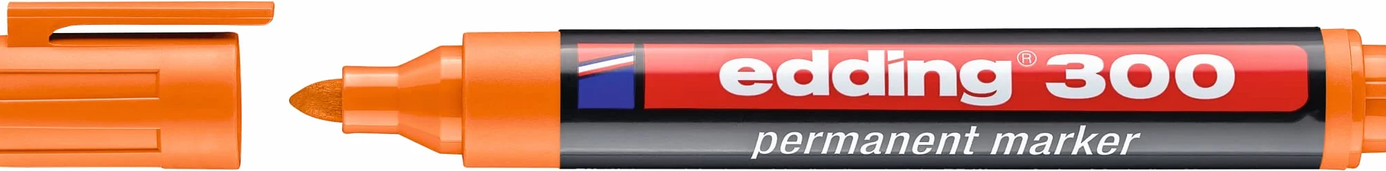 Edding 300 markerów permanentnych 10 kolorów 1,5-3 mm wodoodporna szybkoschnąca