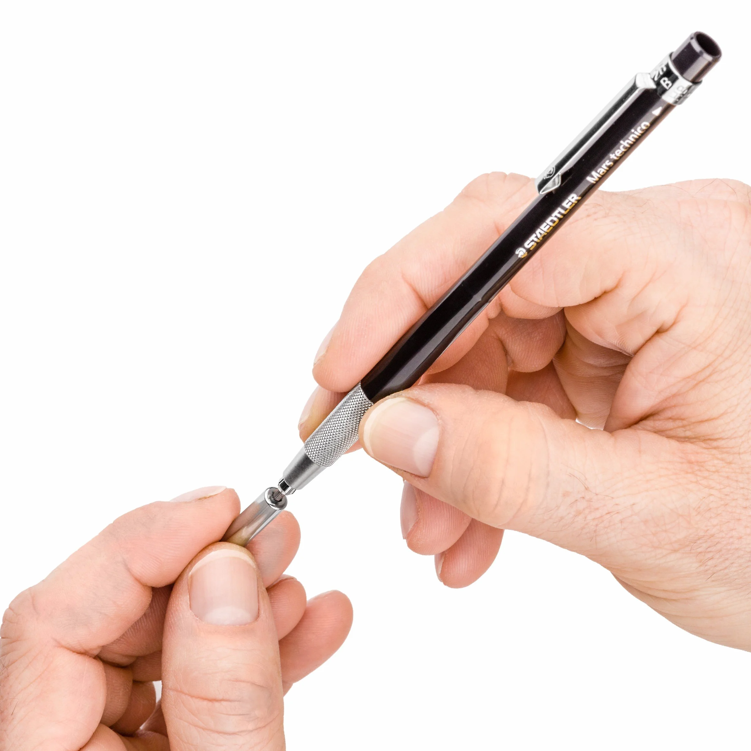 STAEDTLER 780 C BKP6 Mars Technico ołówek sprzęgła z wbudowaną temperówką - HB, szerokość linii 2 mm (opakowanie 1 + darmowa gumka do ścierania)