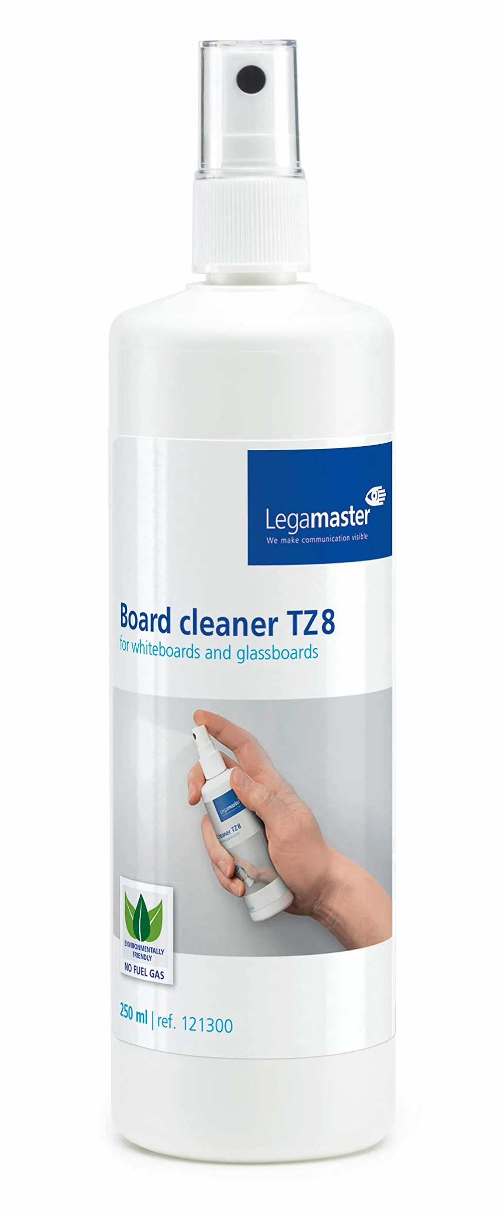 Legamaster 7-121300 TZ 8 środek do czyszczenia tablic suchościeralnych, nadaje się również do szklanych desek, 250 ml