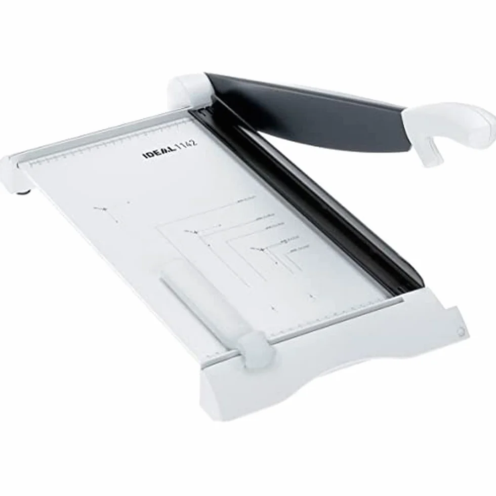 Ideal 11420000 Gilotyna do Papieru, Biały, 43cm