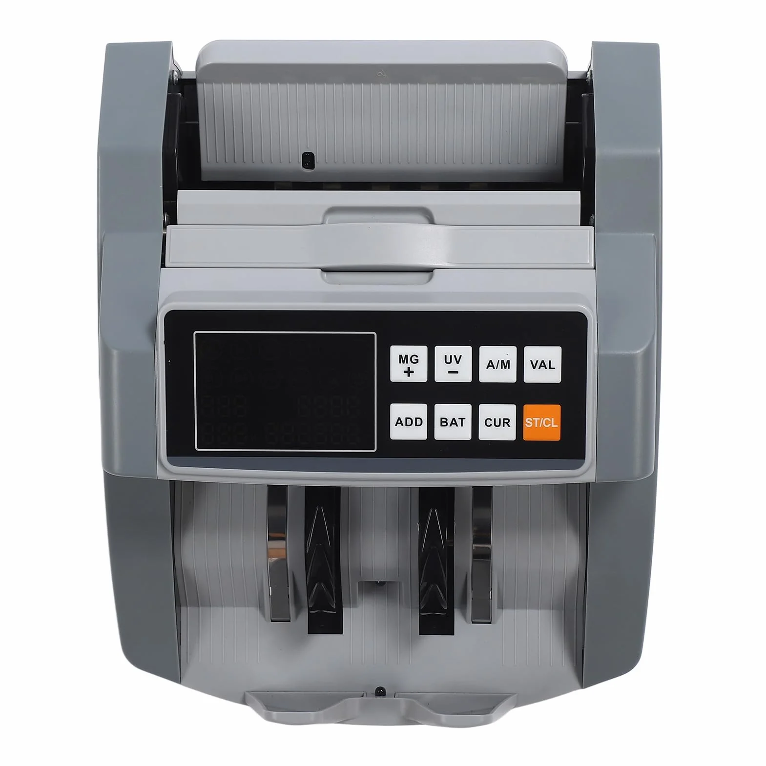 Szybka Liczarka Pieniędzy z Wyświetlaczem LCD Wykrywającym Banknoty MG UG IR, Liczenie w Wielu Trybach, Duża pojemność, Odpowiednia dla Banków i Sklepów (Wtyczka UE od 100 do 240