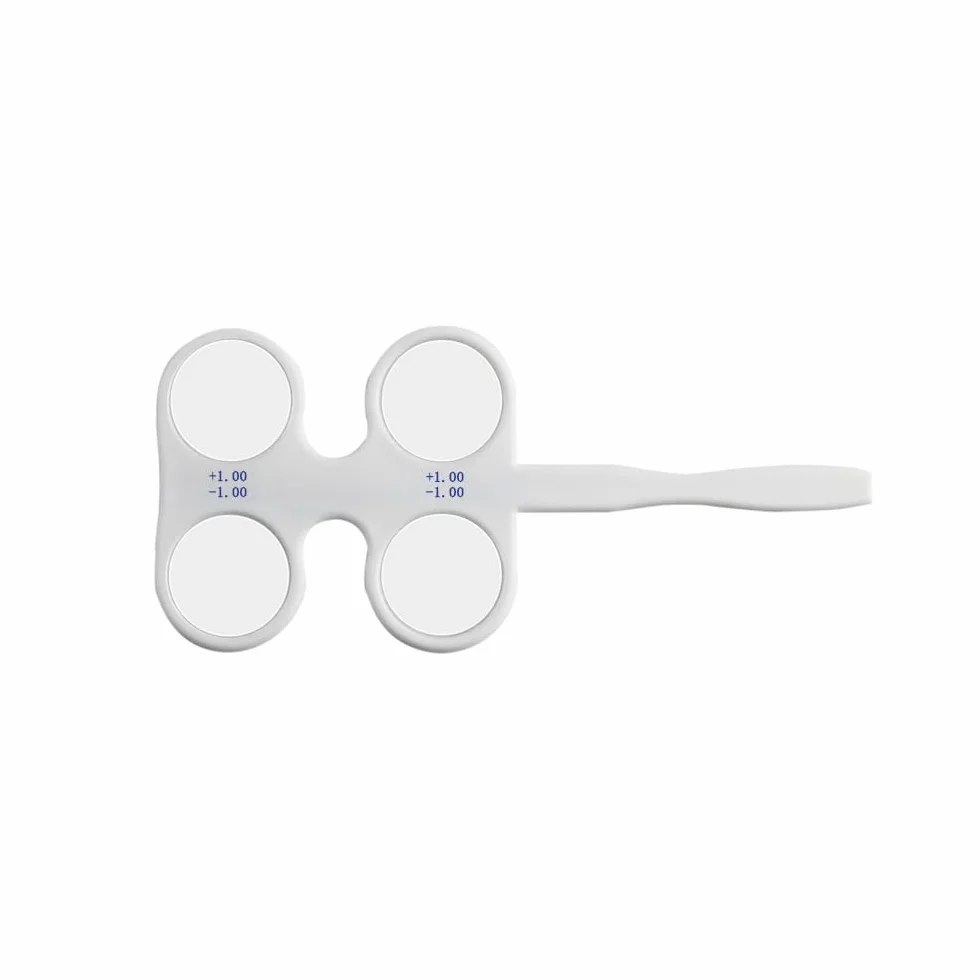 Flipper optyczny Tester wzroku okulary Optometryczne Soczewka flipper Okulistyczny flipper Zestaw potwierdzający flipper Okulistyczny Instrumenty optyczne (±1.75D)