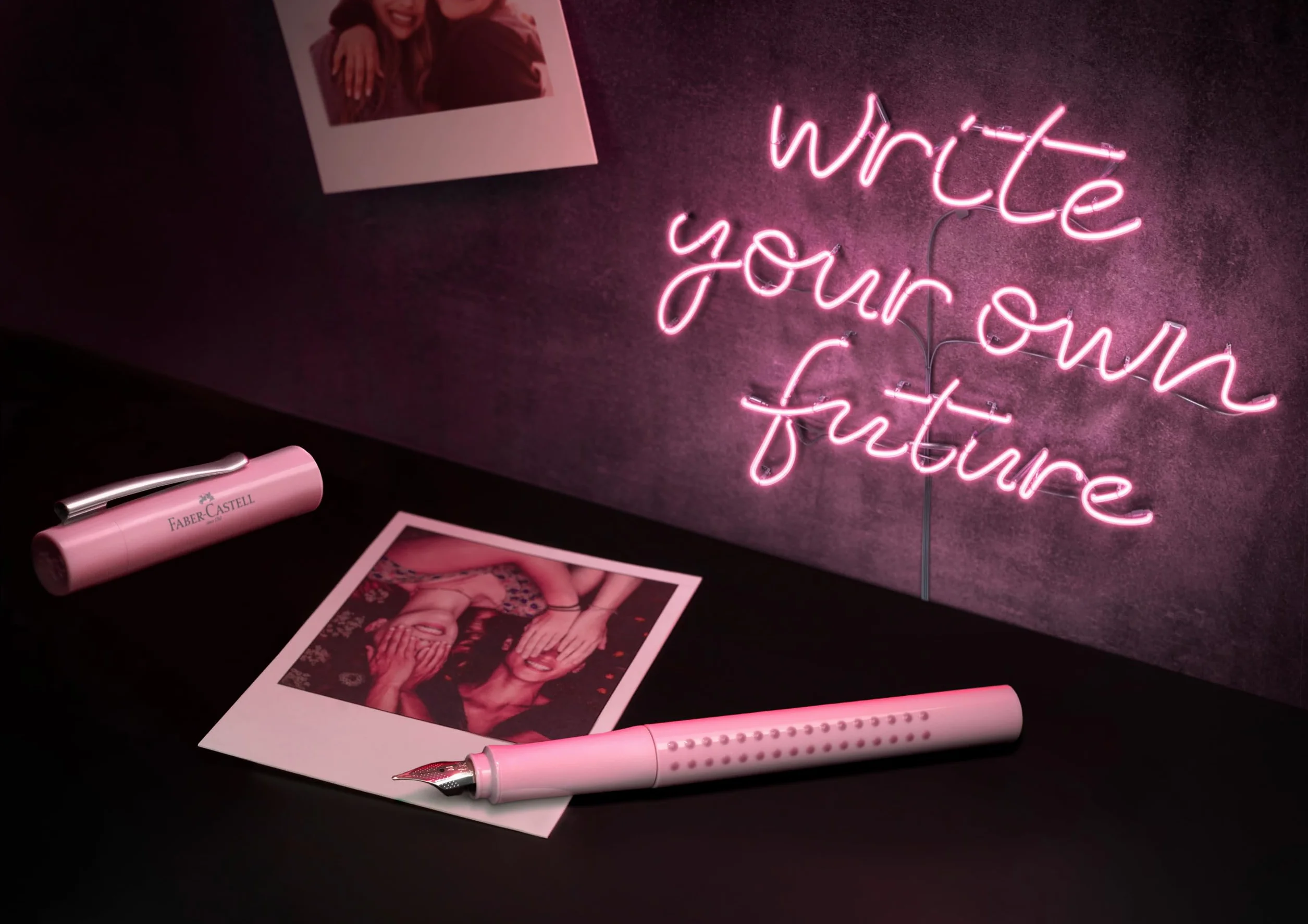 Faber-Castell 201539 - Zestaw Stylograficzny - PLuma M i XB M Pen - Różowy Palo