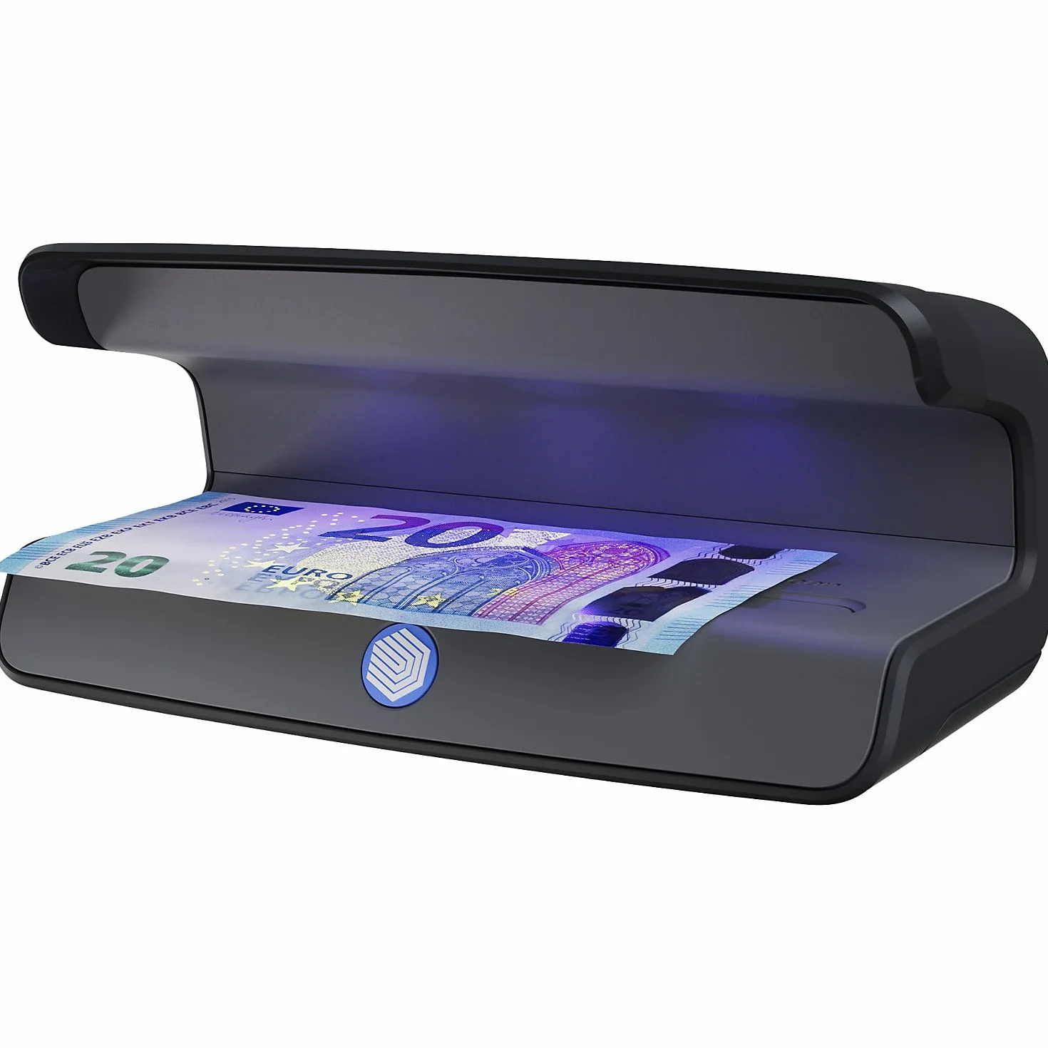 Safescan 55 LED urządzenie do sprawdzania banknotów, kart kredytowych i dowodów osobistych, z 3 wydajnymi diodami LED