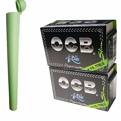 OCB Bibułki Slim Long 4m + Pokrowiec Transportowy Zestaw