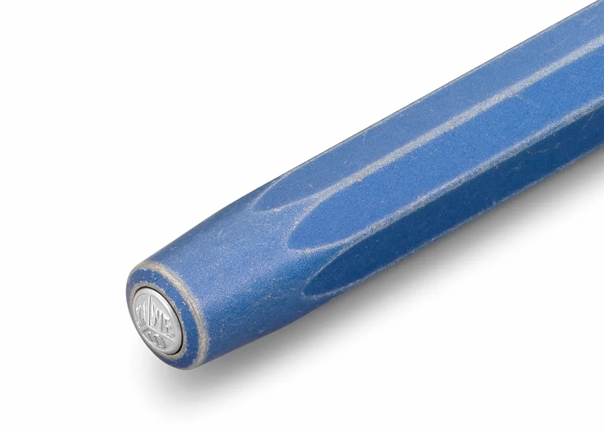 Kaweco AL SPORT Stonewashed Blue wieczne pióro stalówka B 13 cm