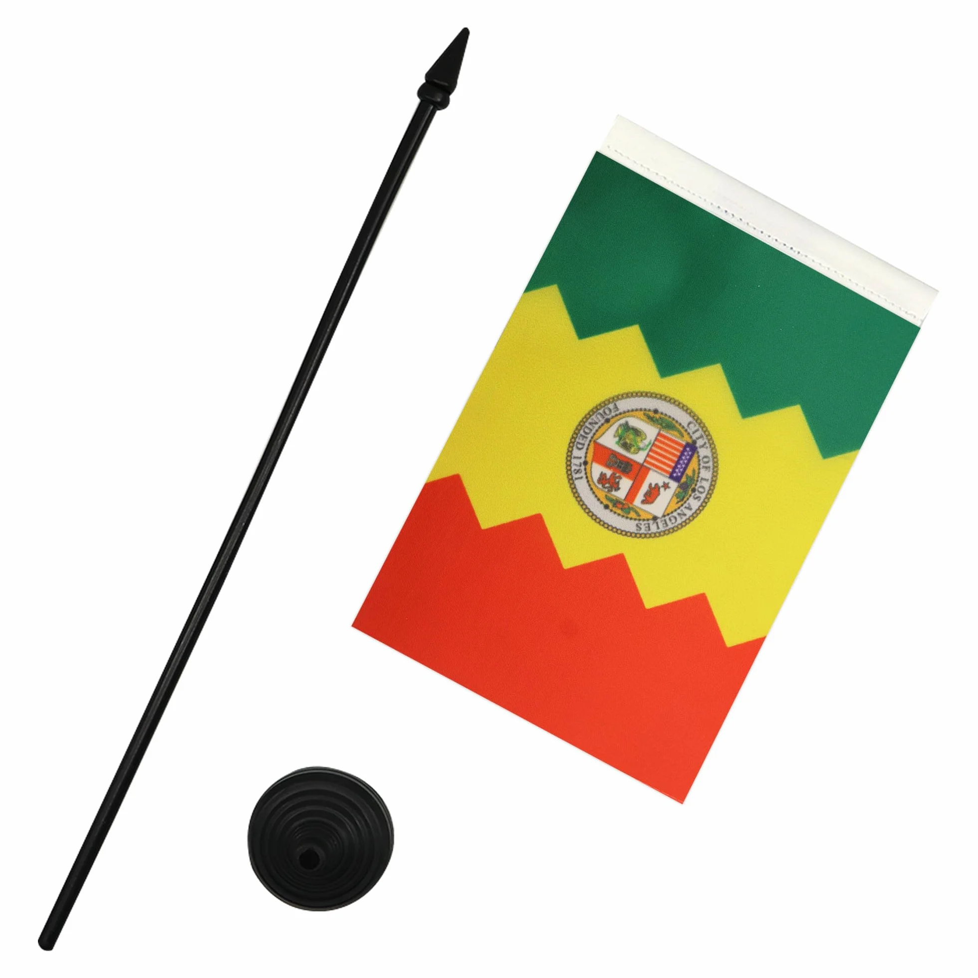 Flaga stołowa Los Angeles, 21 x 14 cm