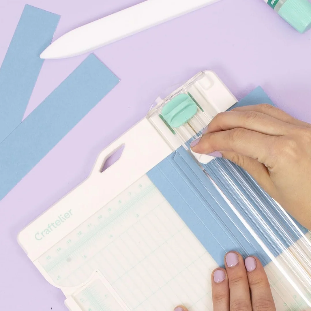 Craftelier - Gilotyna do papieru A4 i A3 | Precyzyjna maszyna do cięcia papieru do scrapbookingu i rzemiosła | Nożyce do scrapbookingu | Gilotyna papierowa i tekturowa