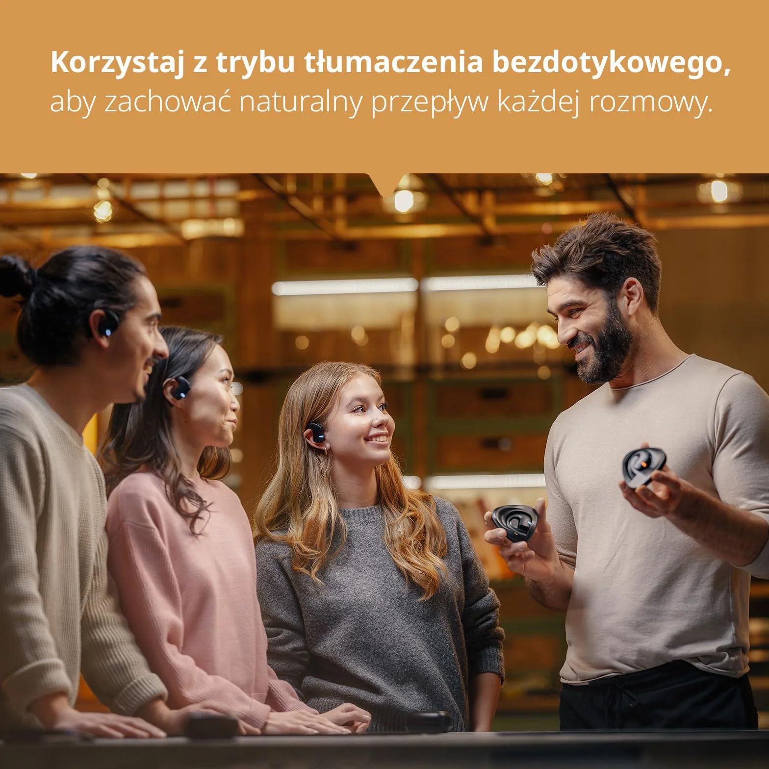 Słuchawki Tłumaczące Vasco Translator E1 - Ponad 50 Języków
