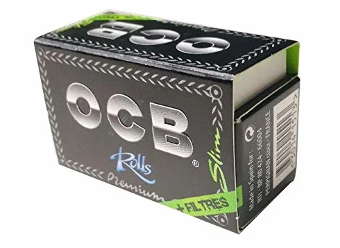 OCB Bibułki Slim Long 4m + Pokrowiec Transportowy Zestaw