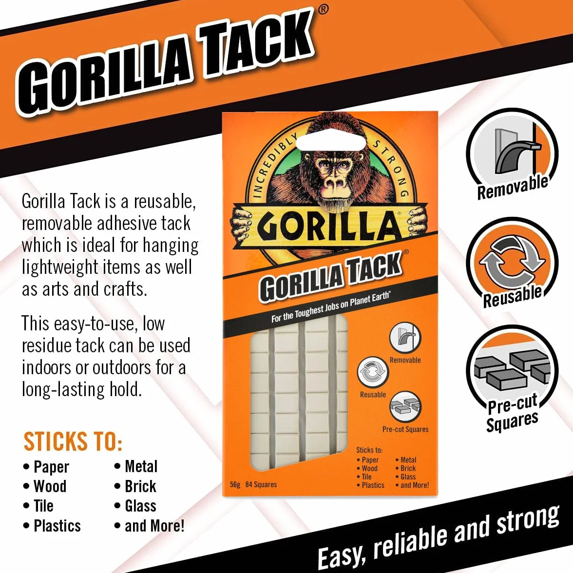 Gorilla Tack 56 g (2 sztuki)
