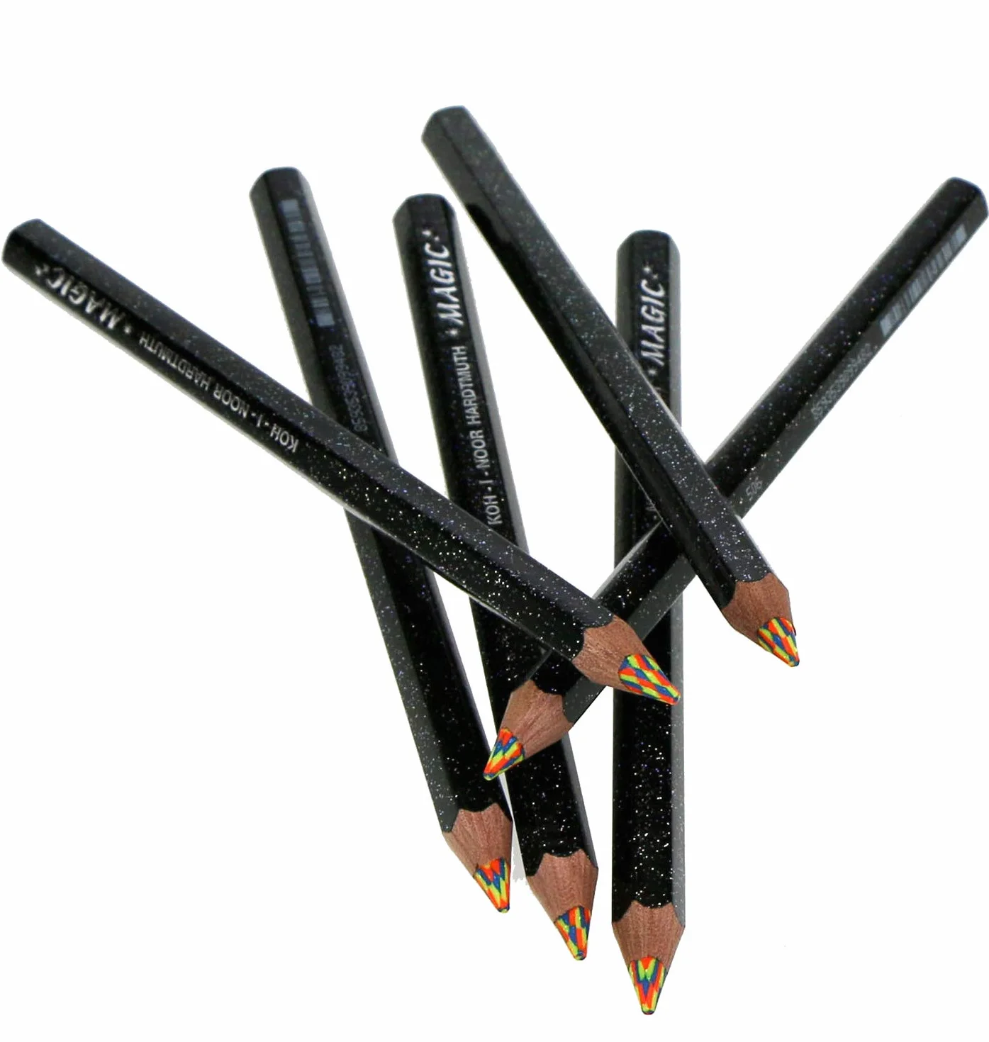 KOH-I-NOOR 'MAGIC' 3406 Jumbo Special kredki w kolorowym wzornictwie, wielokolorowe, opakowanie blistrowe